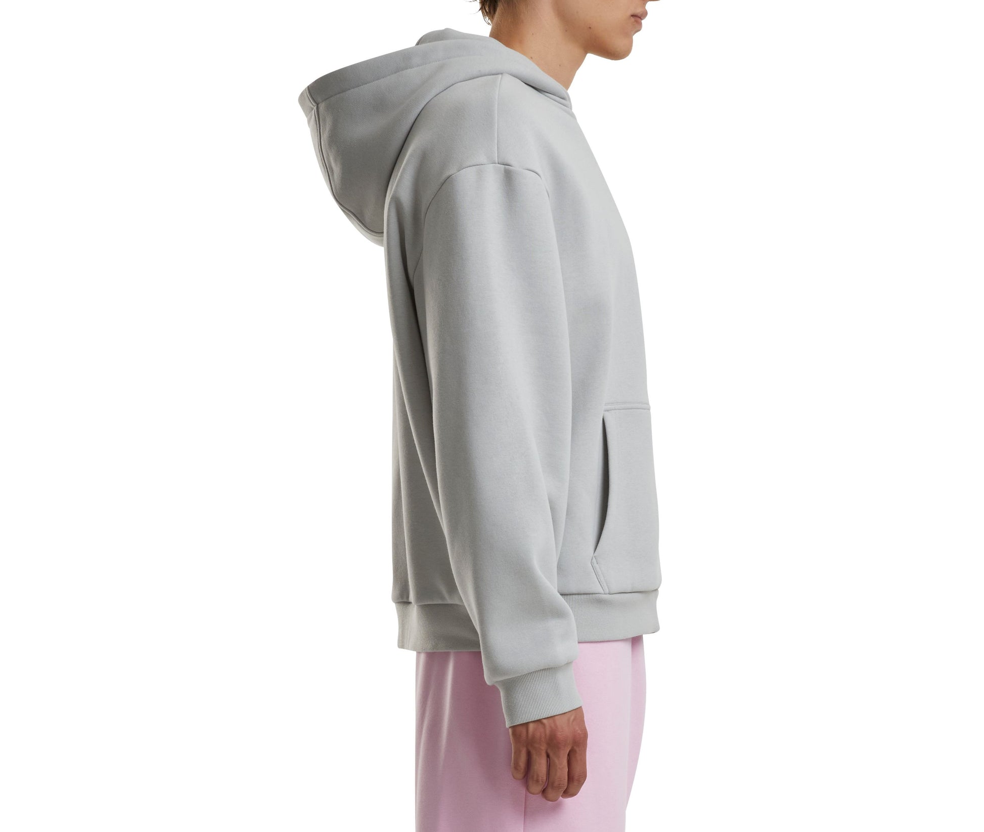 Fluffy Zip Hoody - Light Asphalt