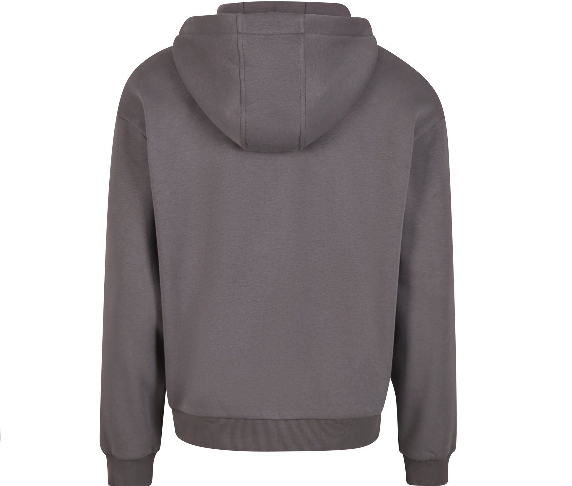 Fluffy Zip Hoody - Magnet