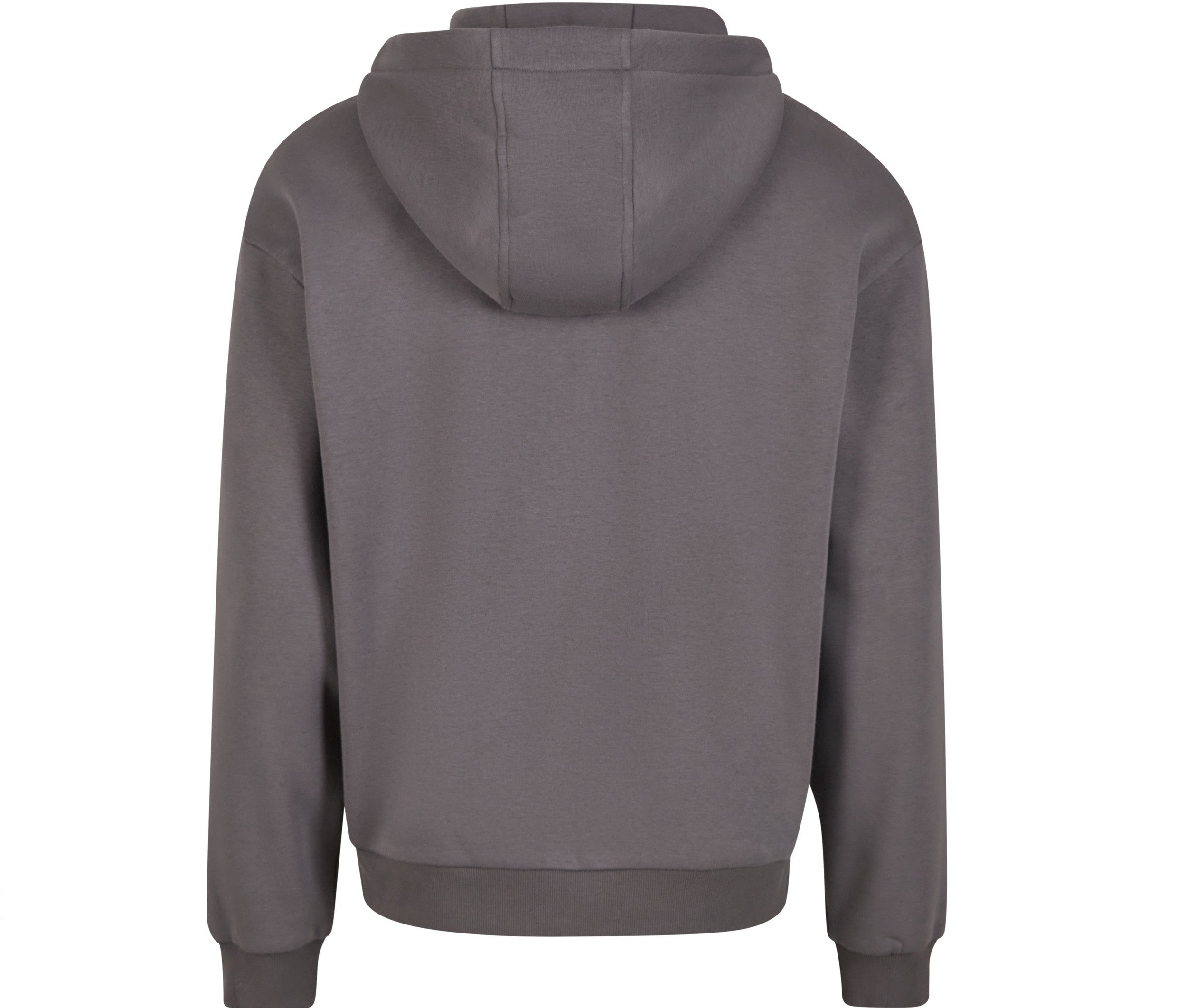 Fluffy Zip Hoody - Magnet