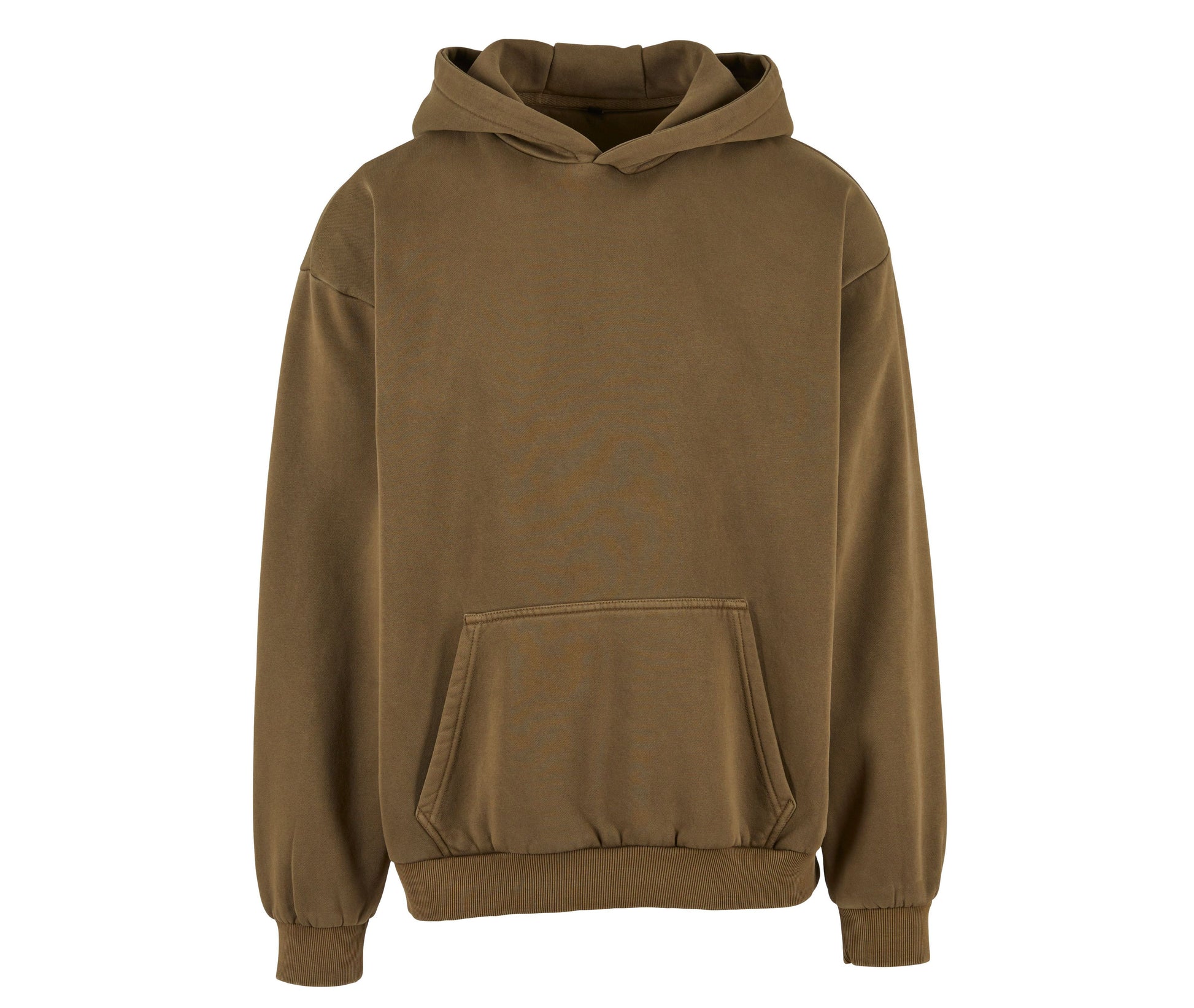 Sweat à Capuche Lourd Délavé - Warm Khaki
