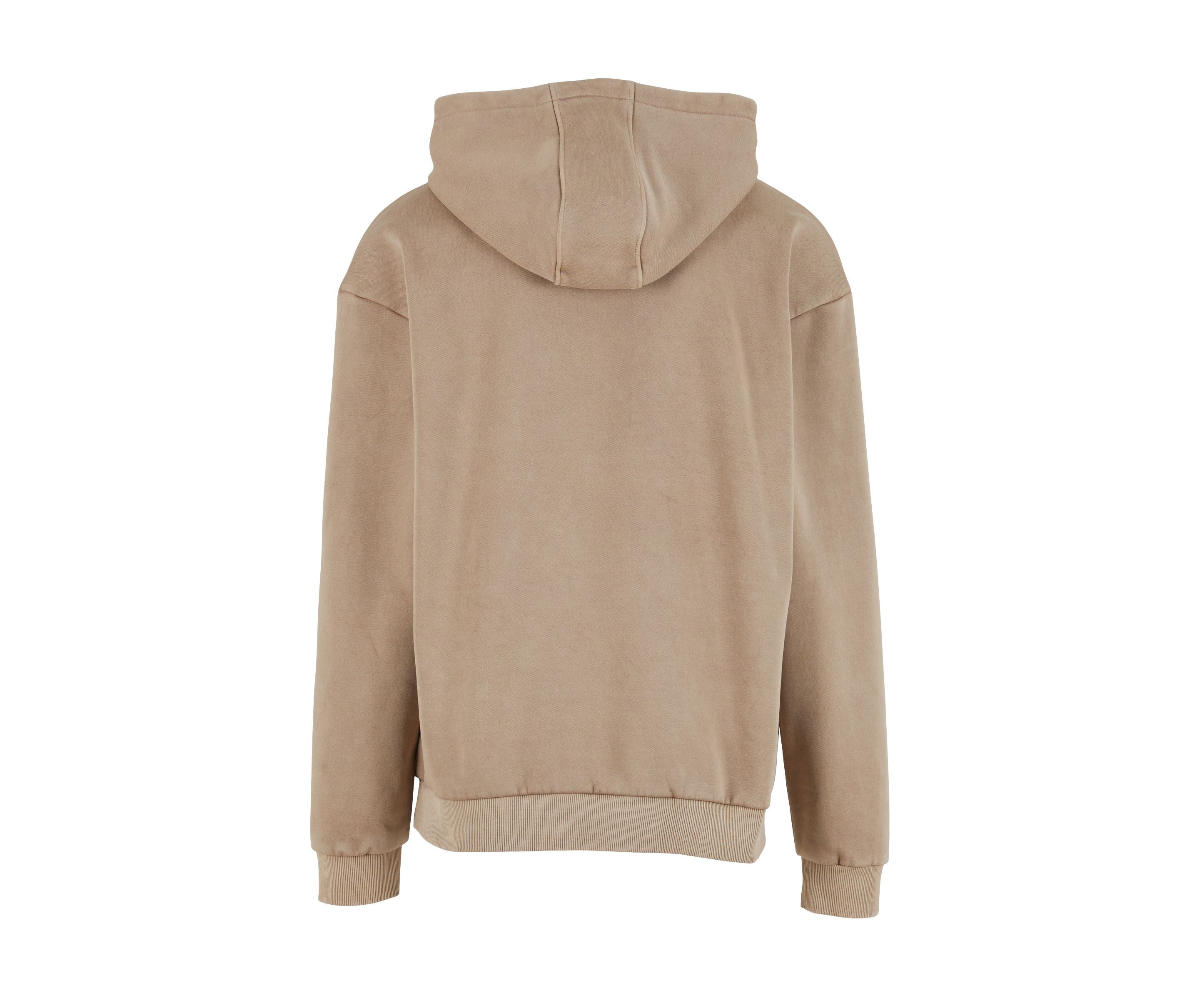 Sweat à Capuche Lourd Délavé - Chalkdust