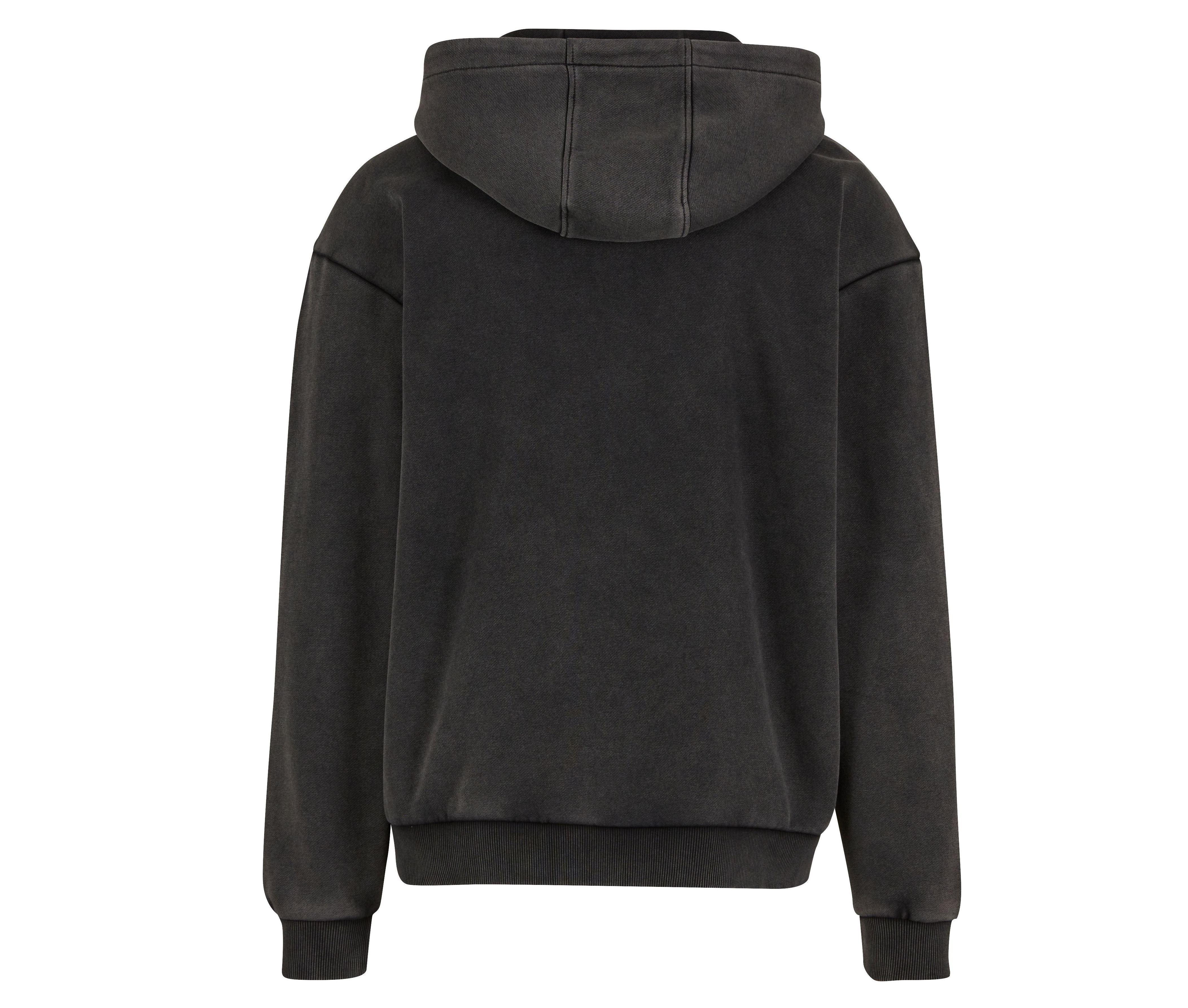 Sweat Capuche Zippé Lourd Délavé - Magnet