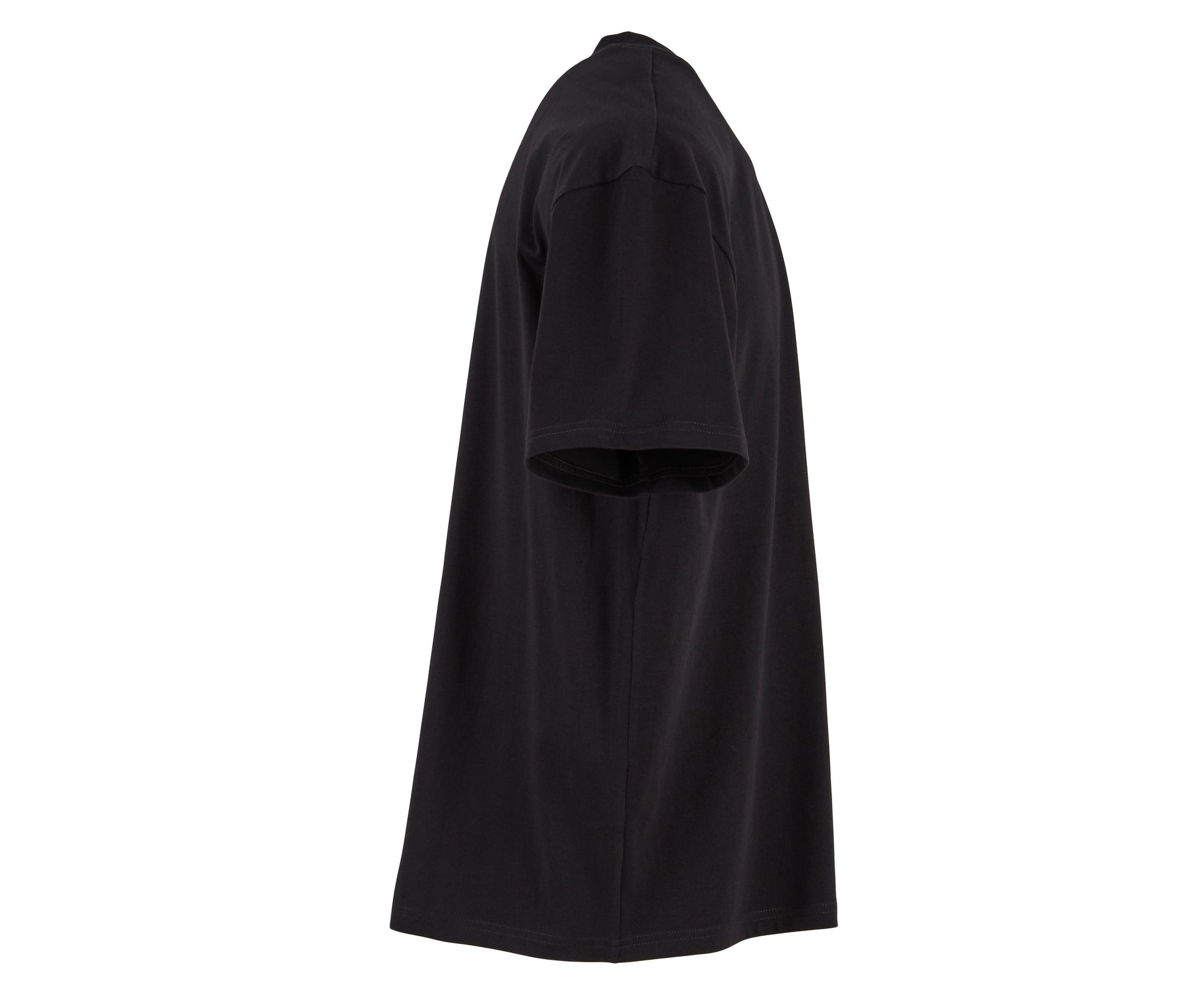 Tee-Shirt Ample en Coton - Black