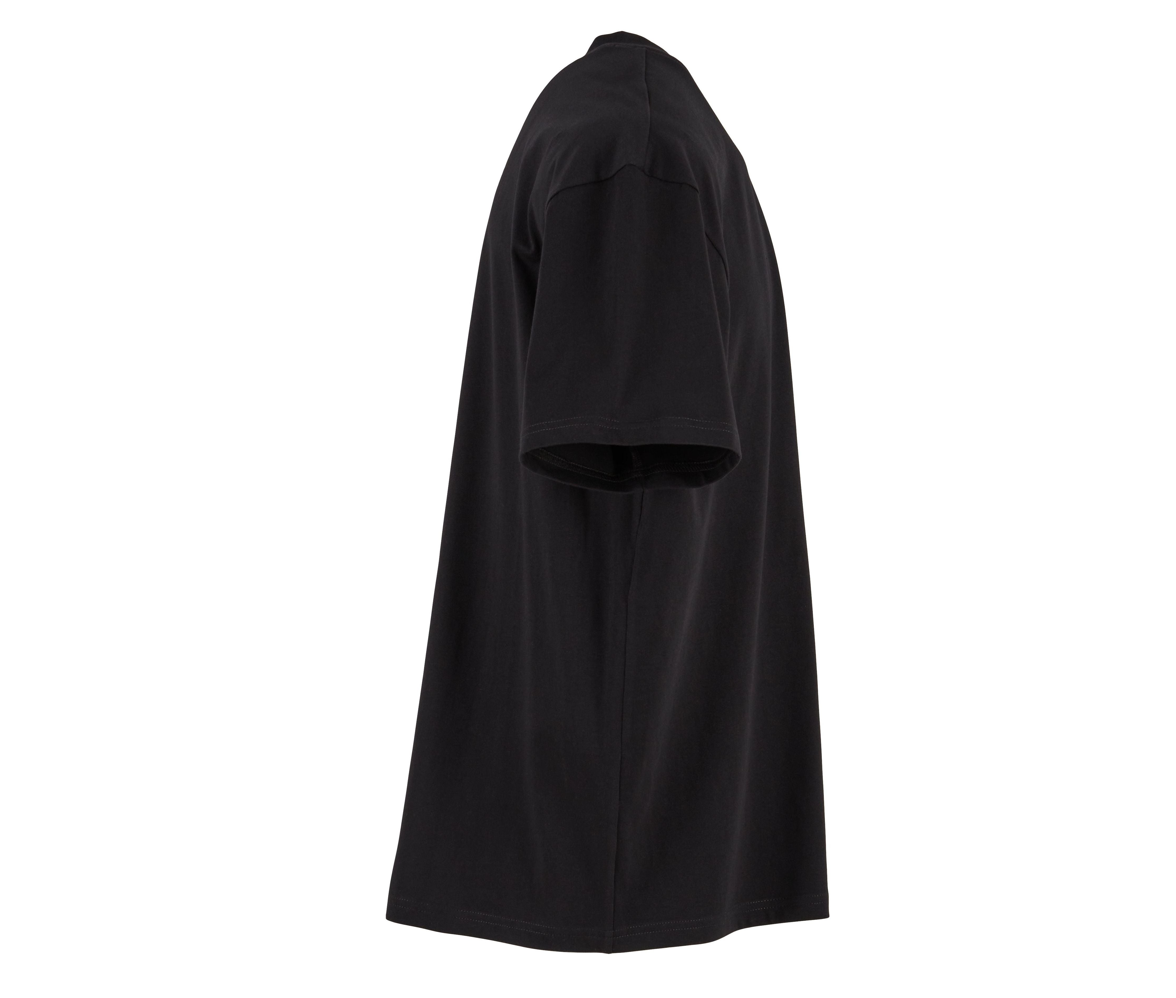 Tee-Shirt Ample en Coton - Black