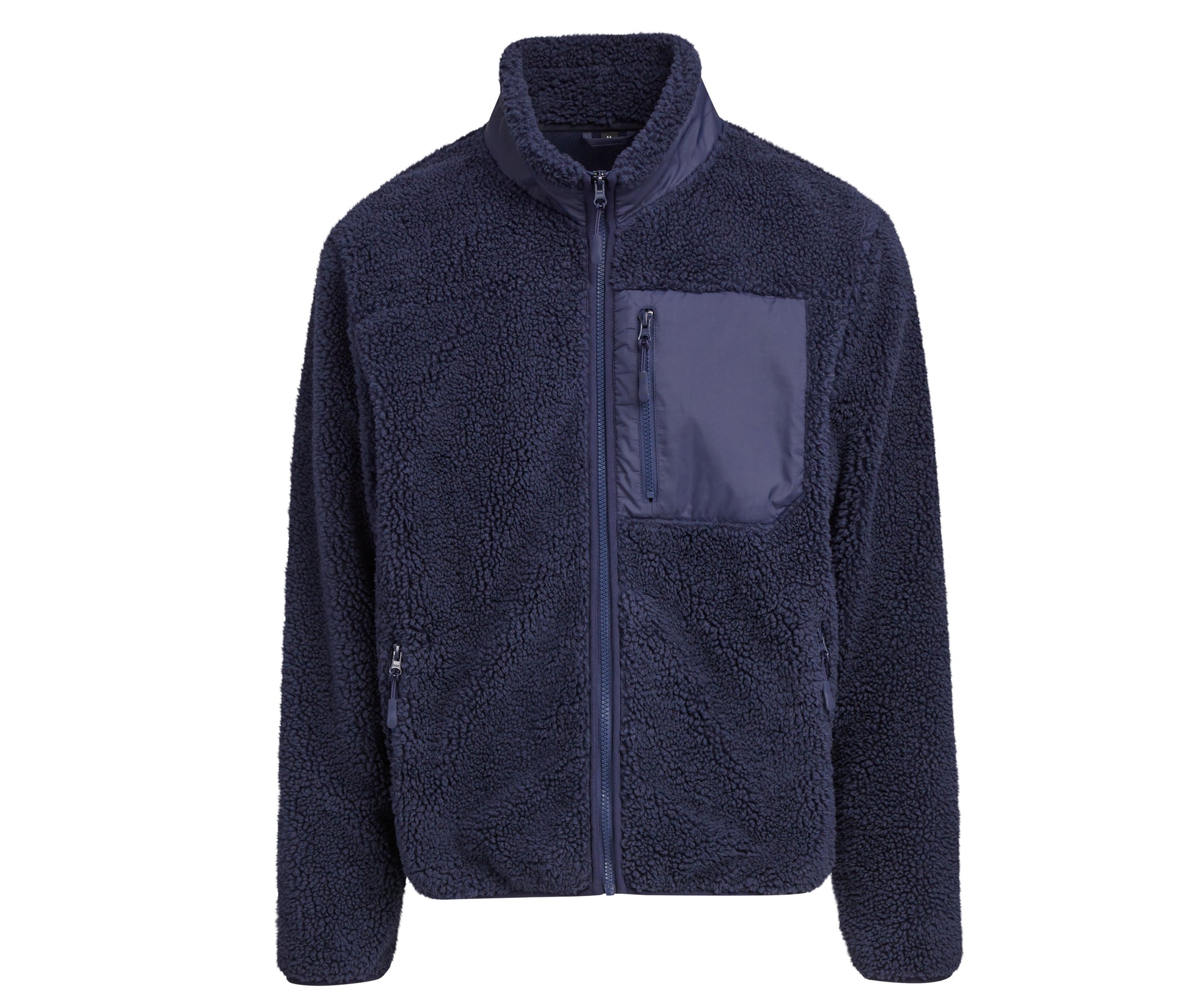 Veste Polaire Coupe-Vent - Navy