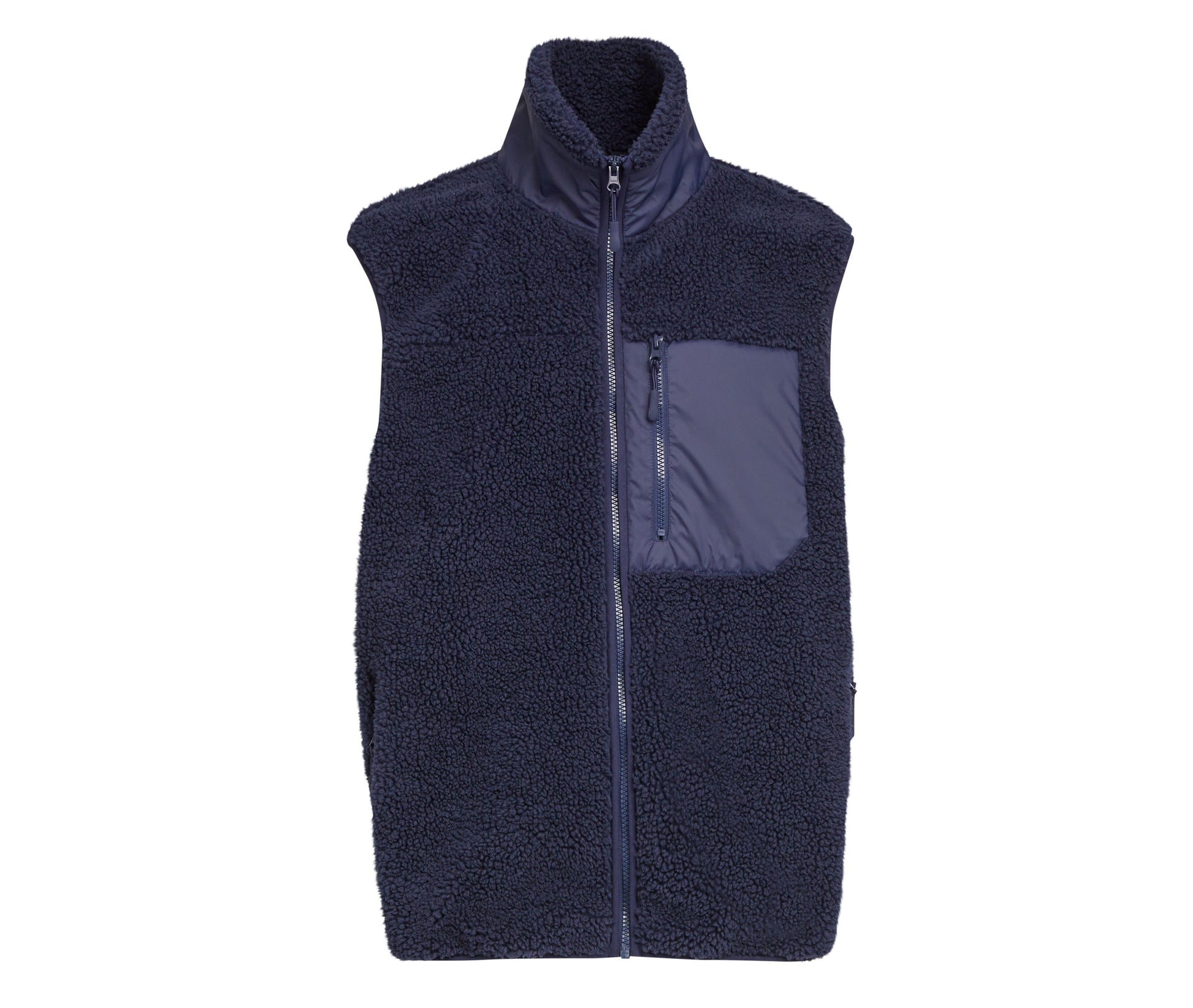 Bodywarmer Polaire Coupe-Vent - Navy