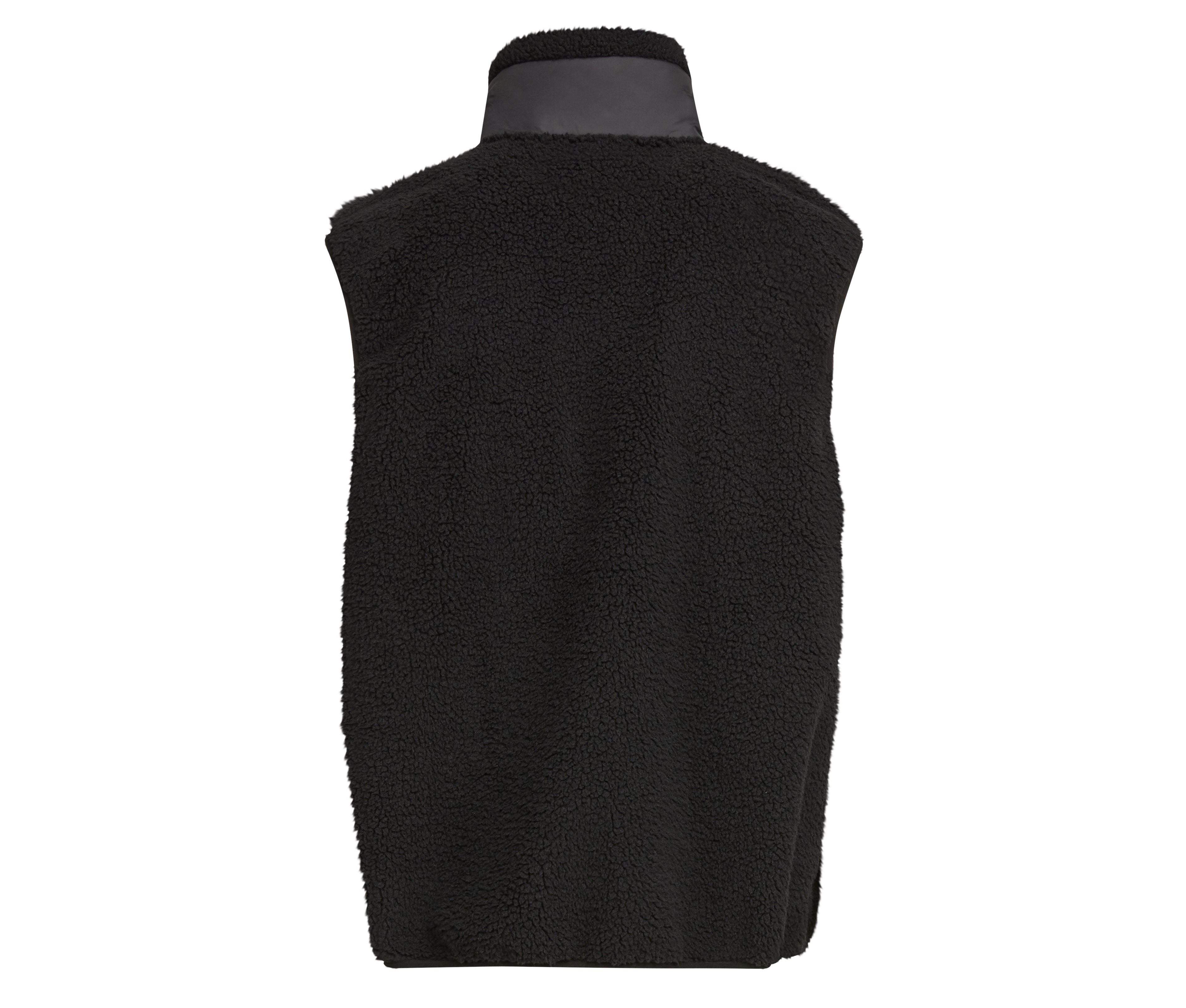 Bodywarmer Polaire Coupe-Vent - Black