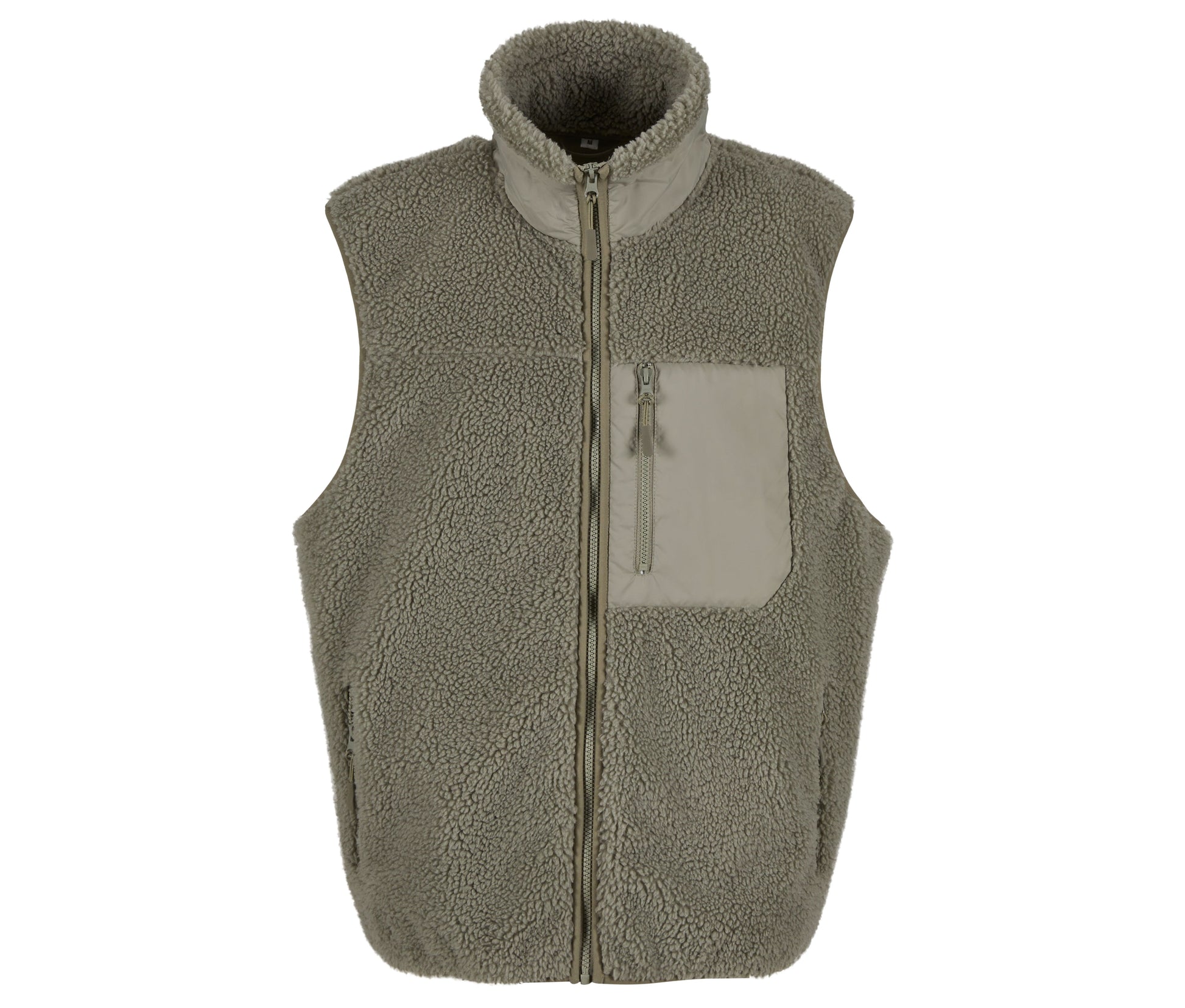 Bodywarmer Polaire Coupe-Vent - Pale Olive