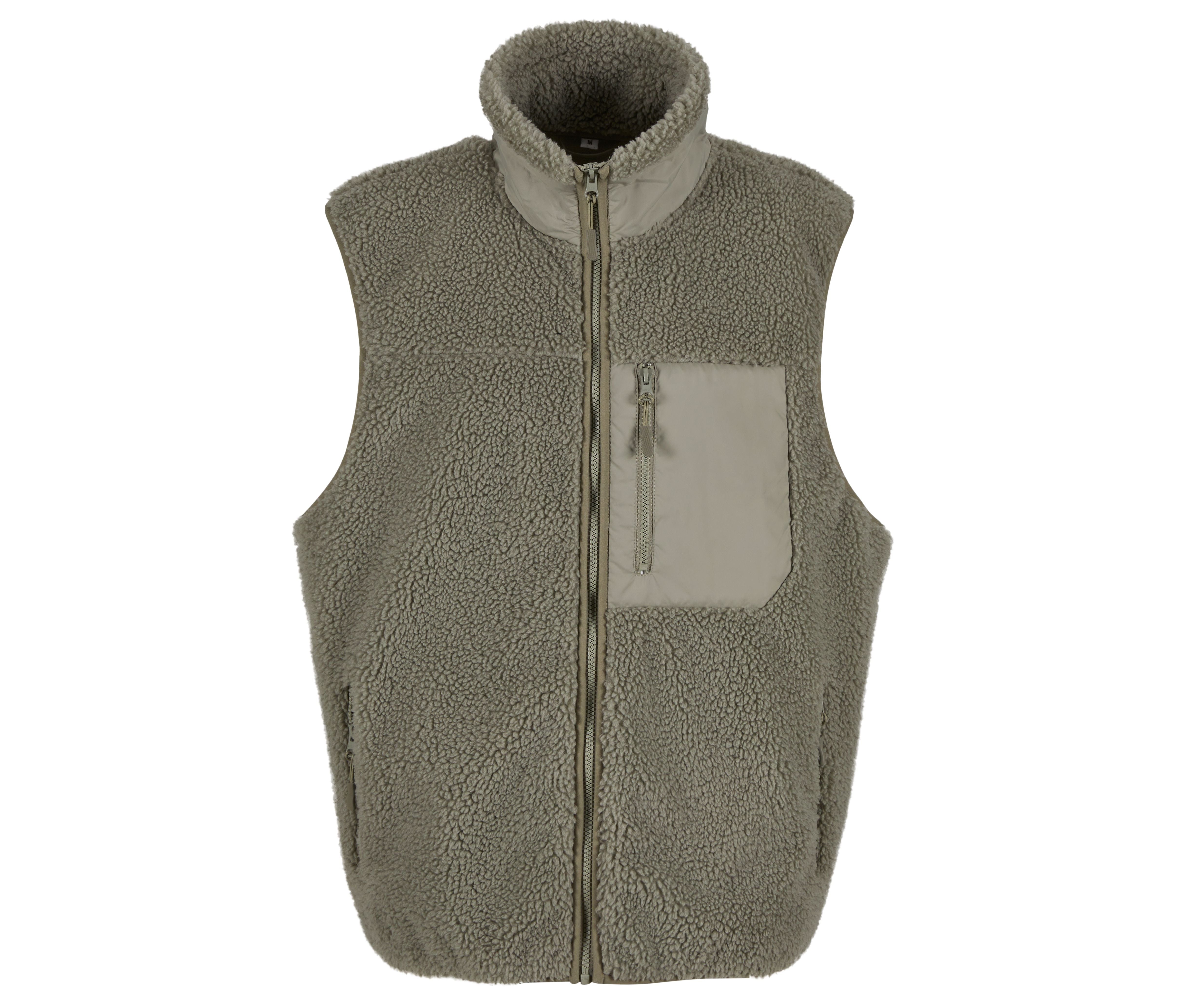 Bodywarmer Polaire Coupe-Vent - Pale Olive