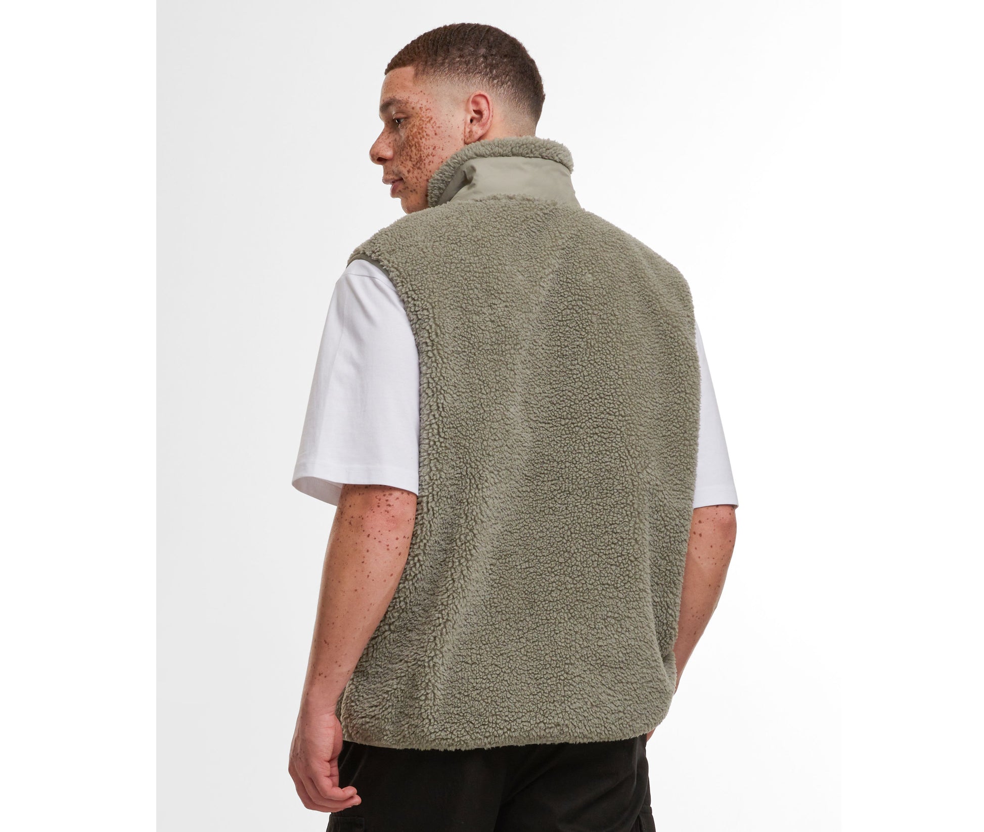 Bodywarmer polaire coupe-vent