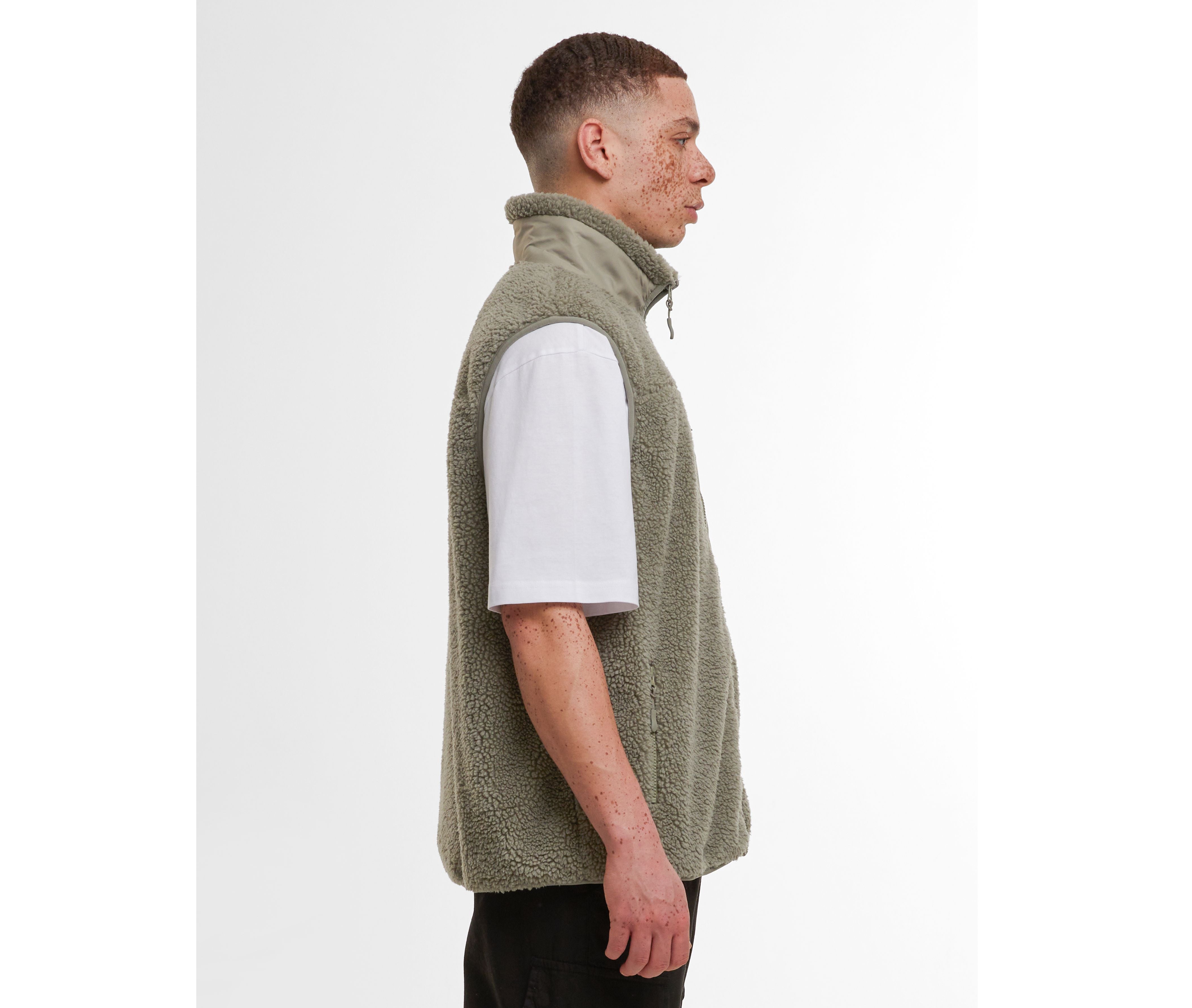 Bodywarmer polaire coupe-vent