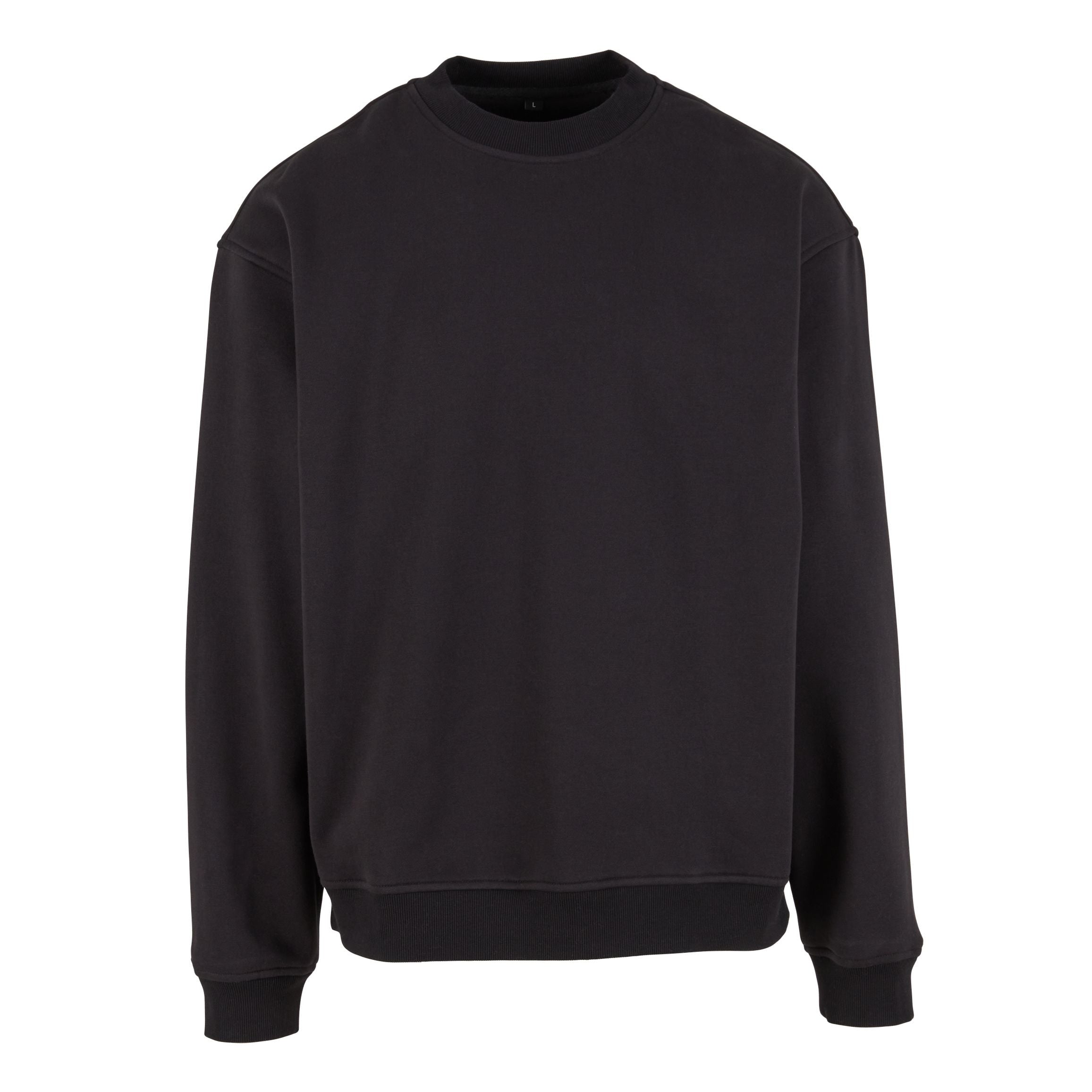 Sweat Col Rond Ample - Black