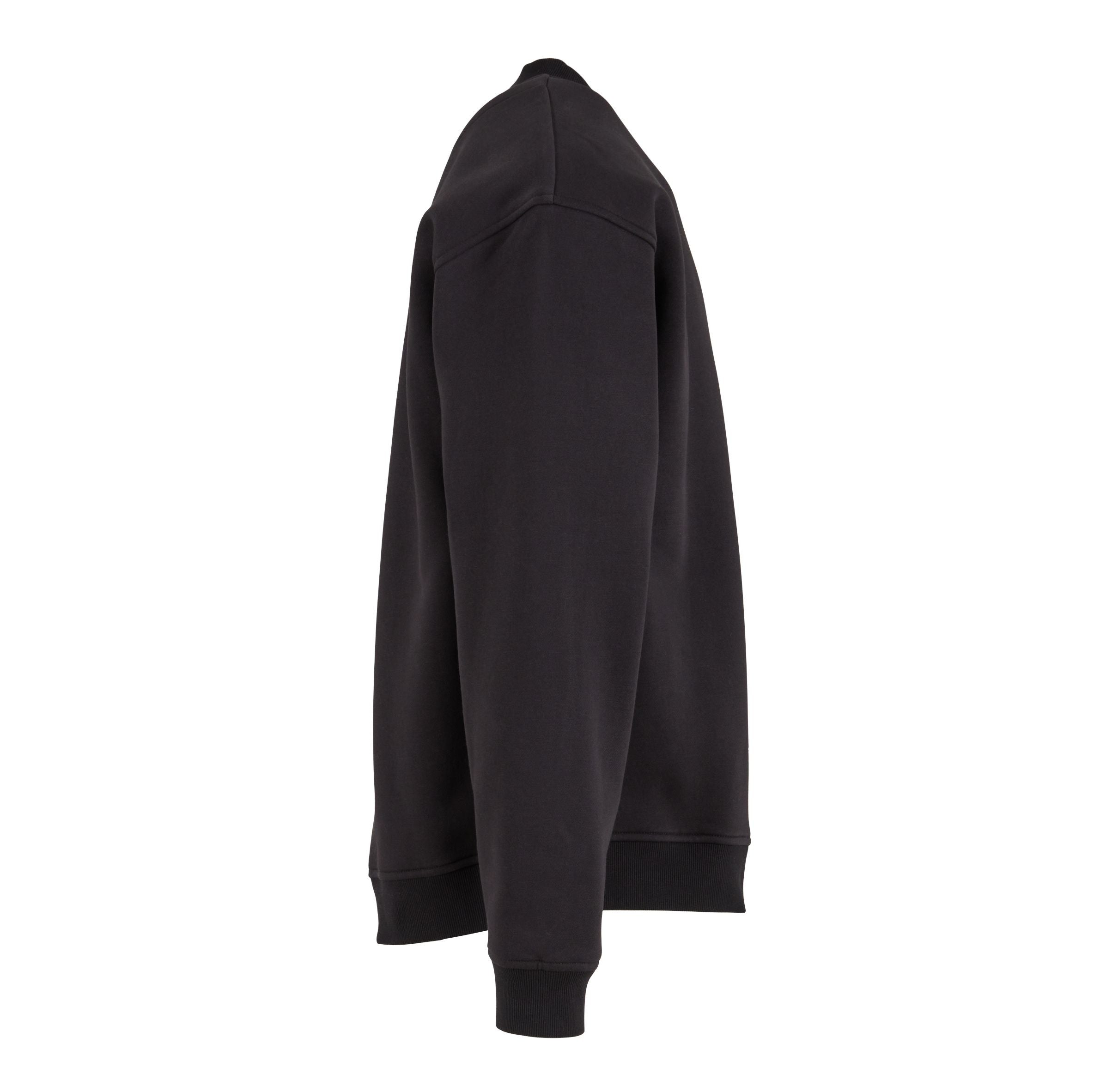 Sweat Col Rond Ample - Black