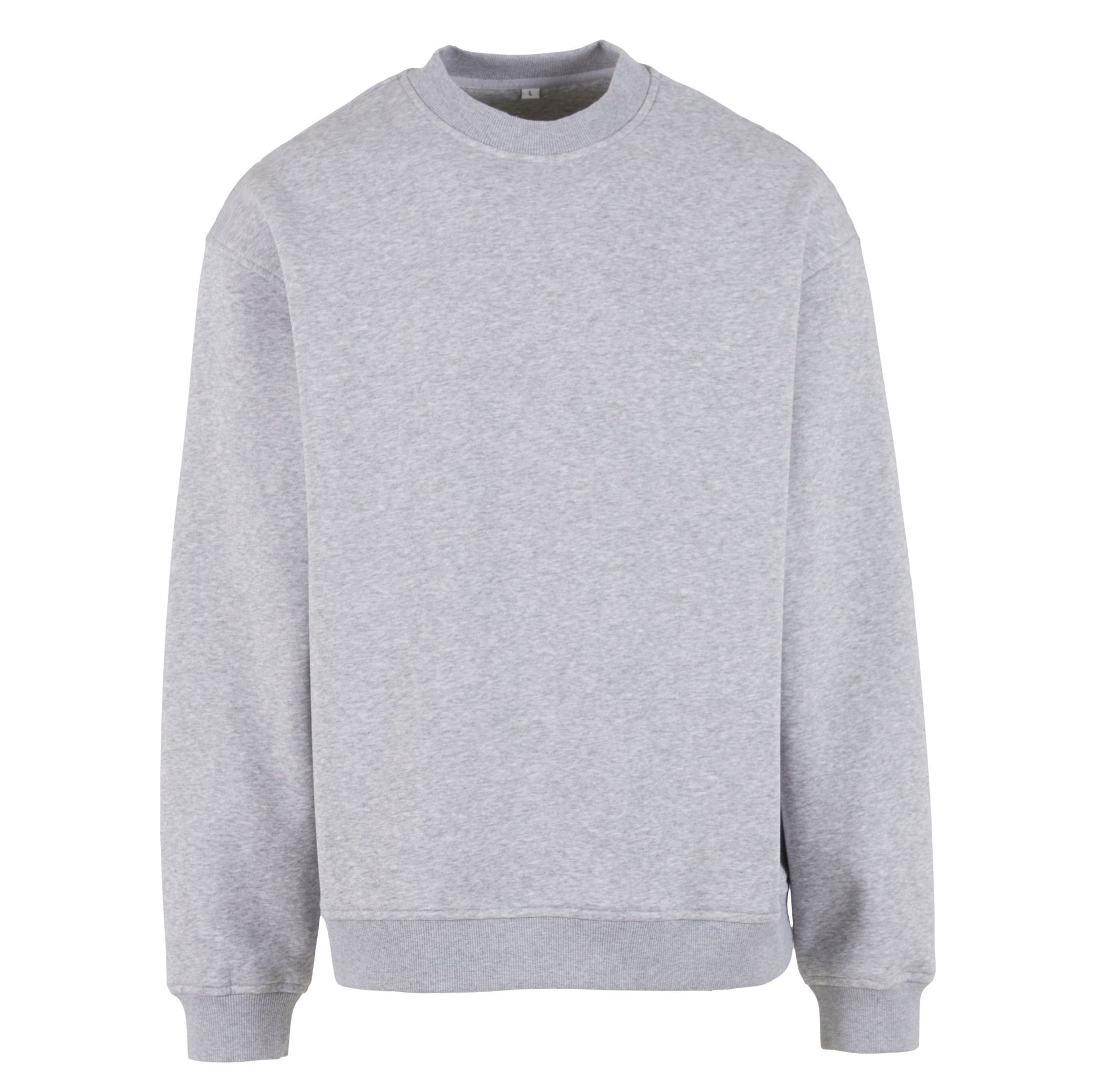 Sweat Col Rond Ample - Heather Grey