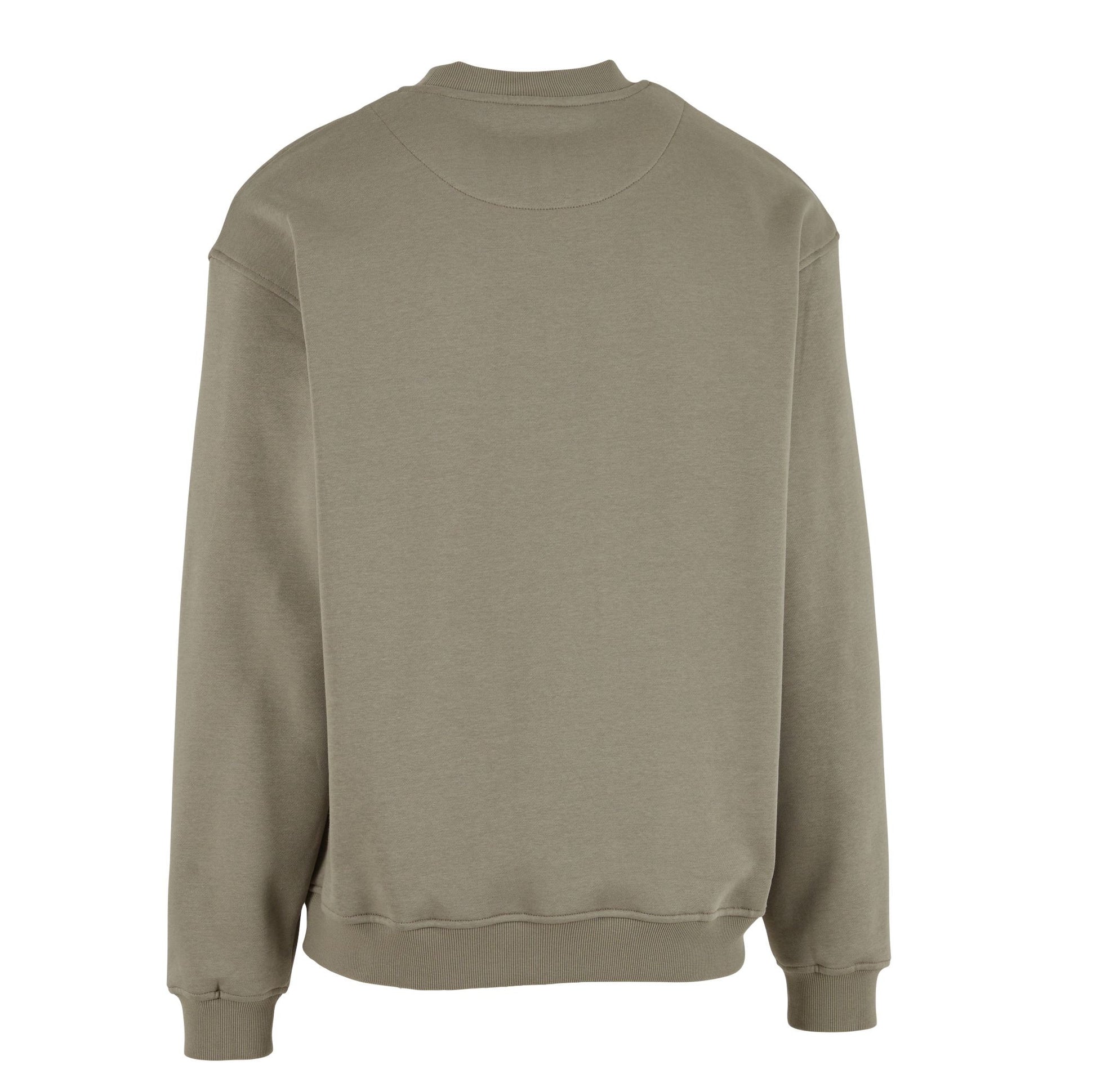 Sweat Col Rond Ample - Pale Olive