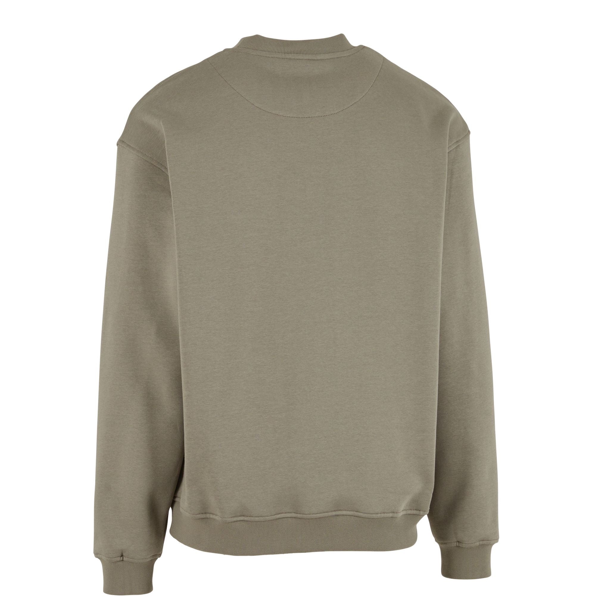 Sweat Col Rond Ample - Pale Olive