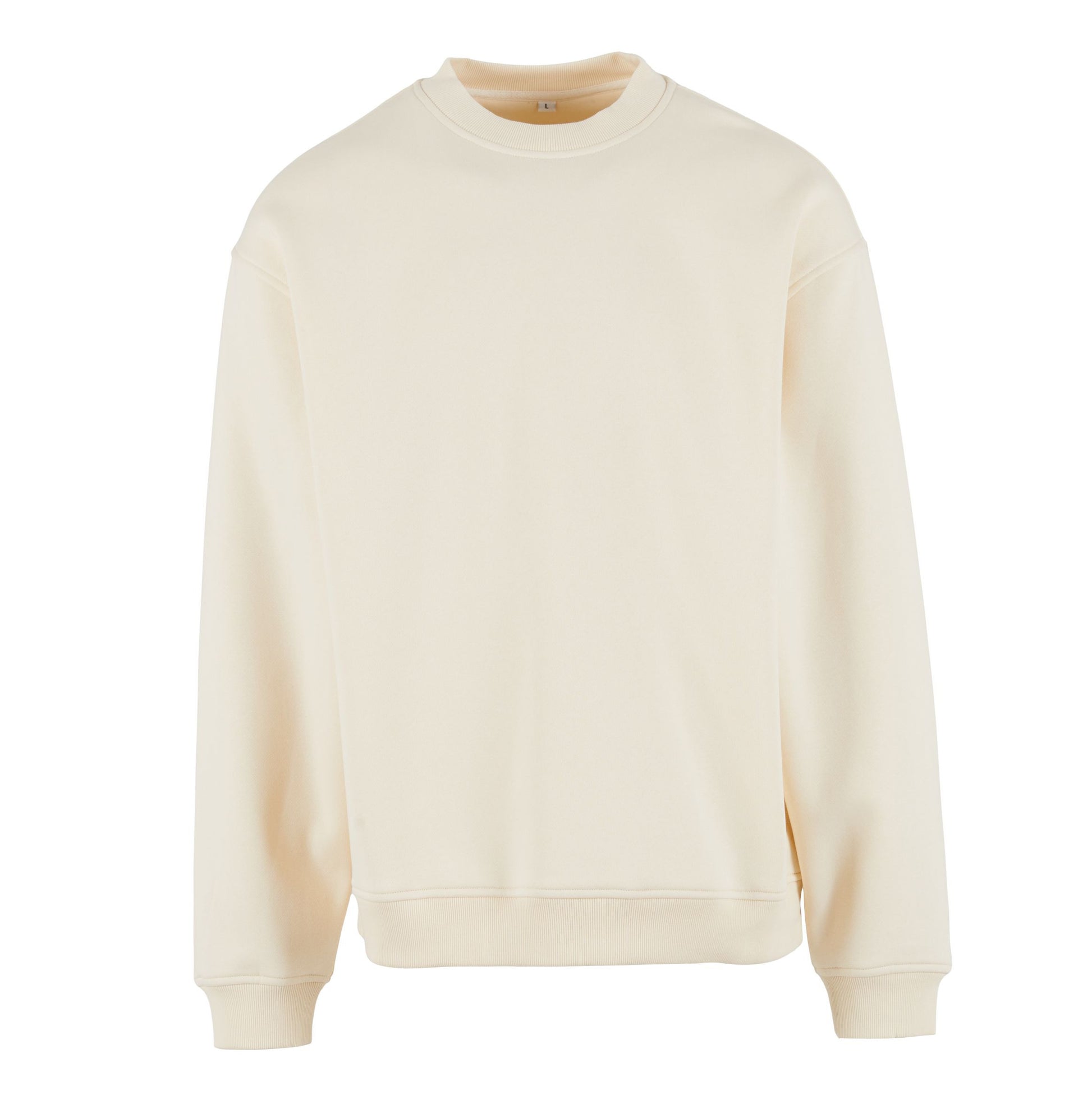 Sweat Col Rond Ample - White Sand