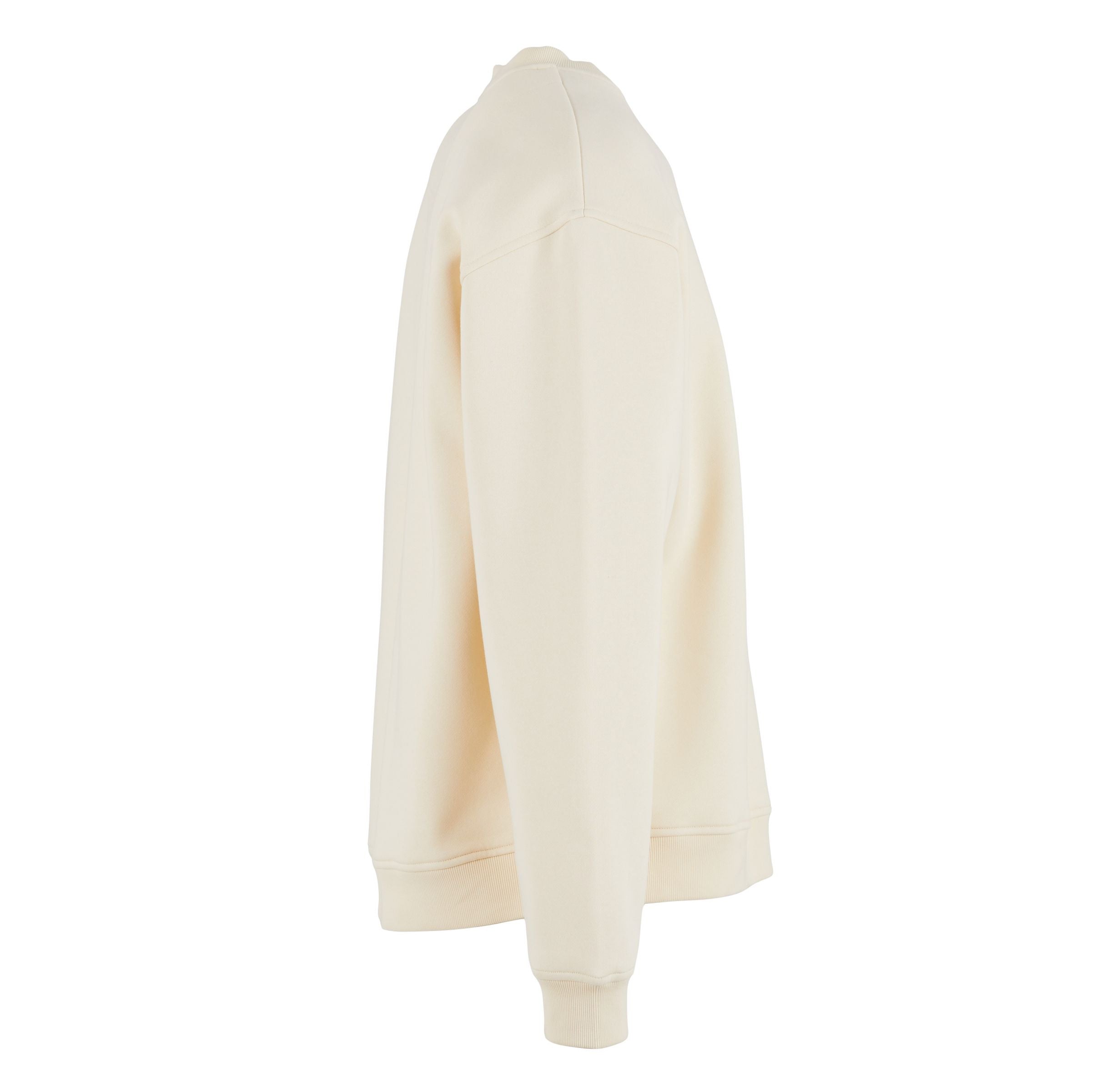 Sweat Col Rond Ample - White Sand