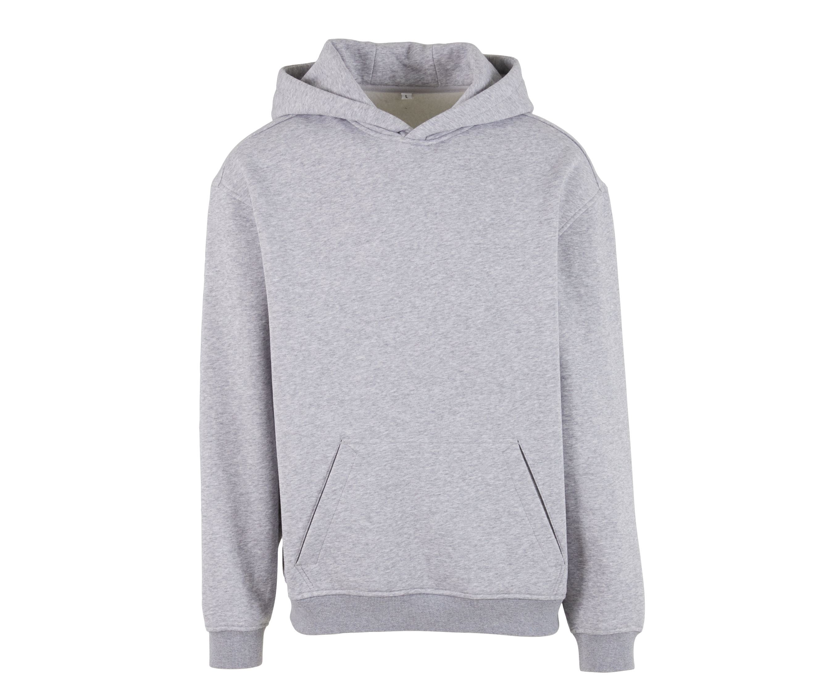 Sweat Capuche Ample - Heather Grey
