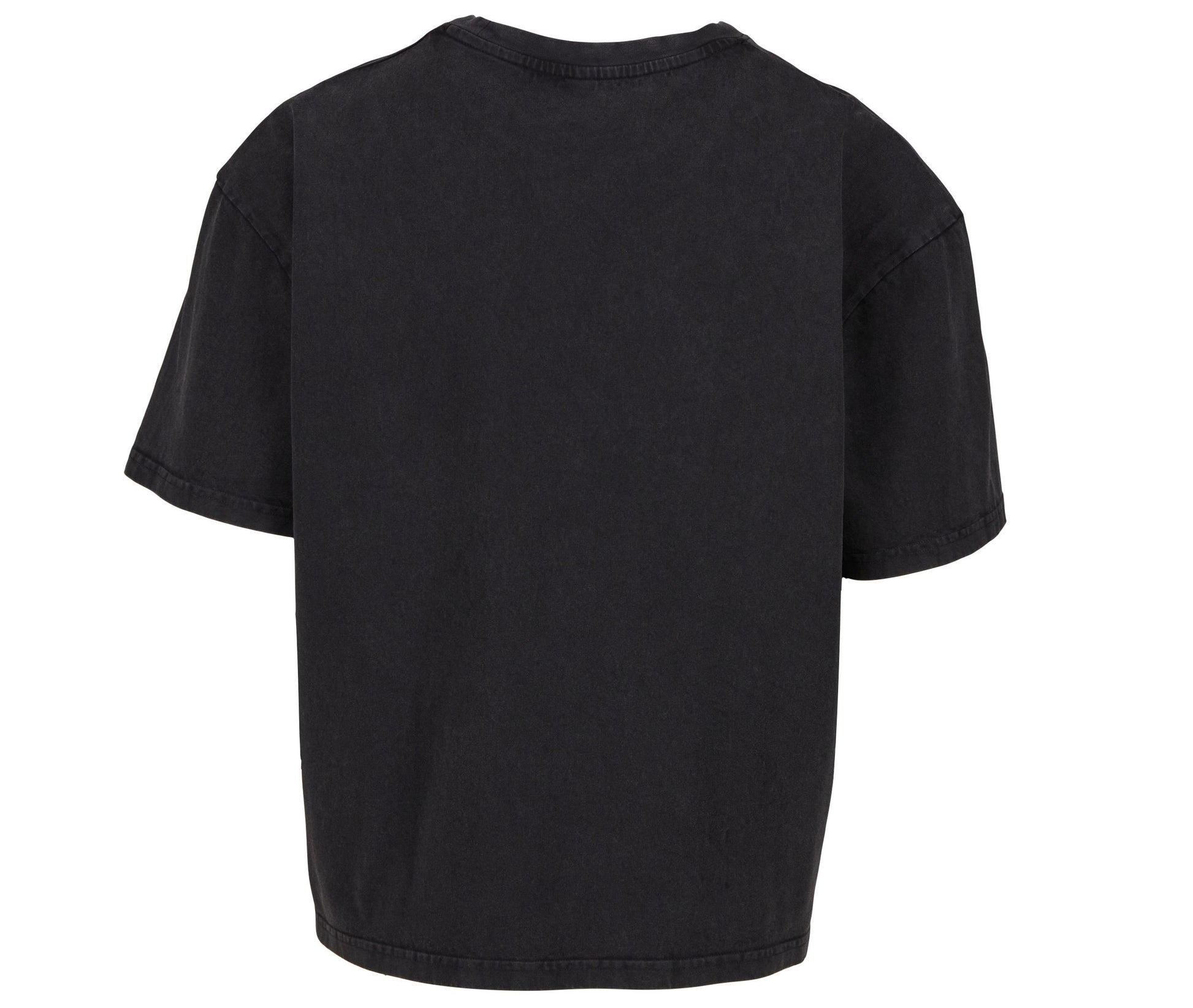 Tee-Shirt Court Oversize Vintage - Black
