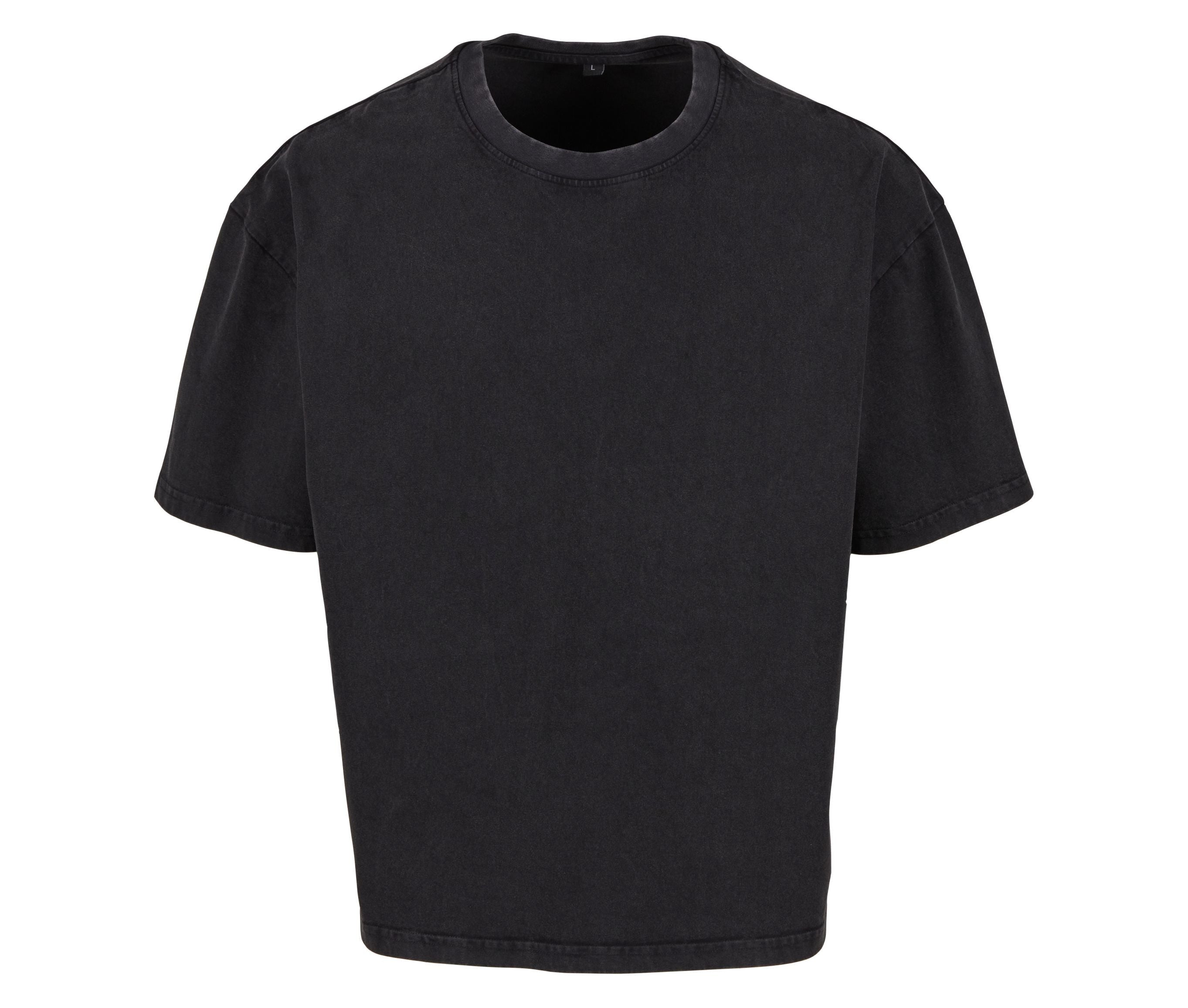 Tee-Shirt Court Oversize Vintage - Black