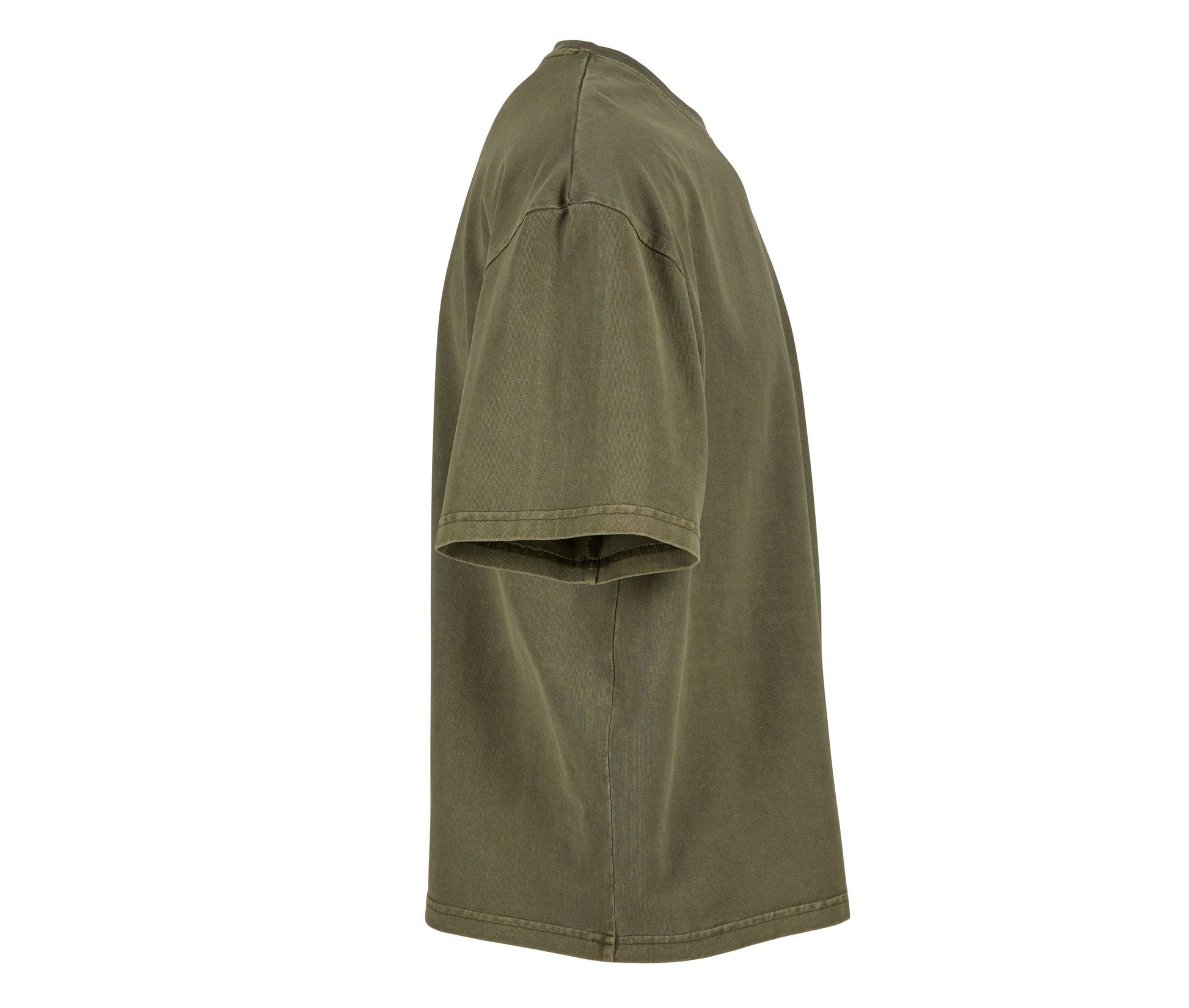 Tee-Shirt Court Oversize Vintage - Warm Khaki