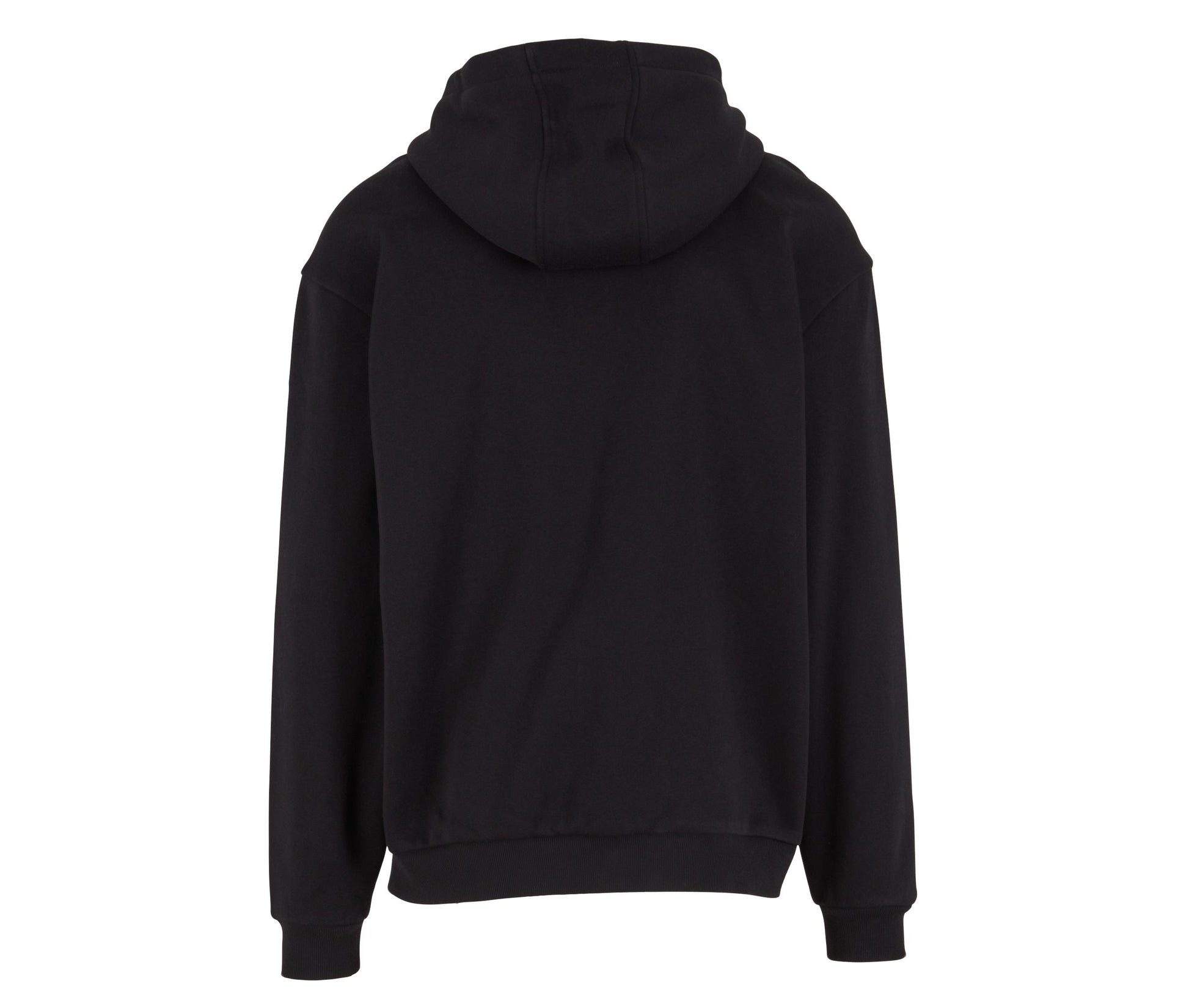 Sweat Capuche Zippé Ample - Black
