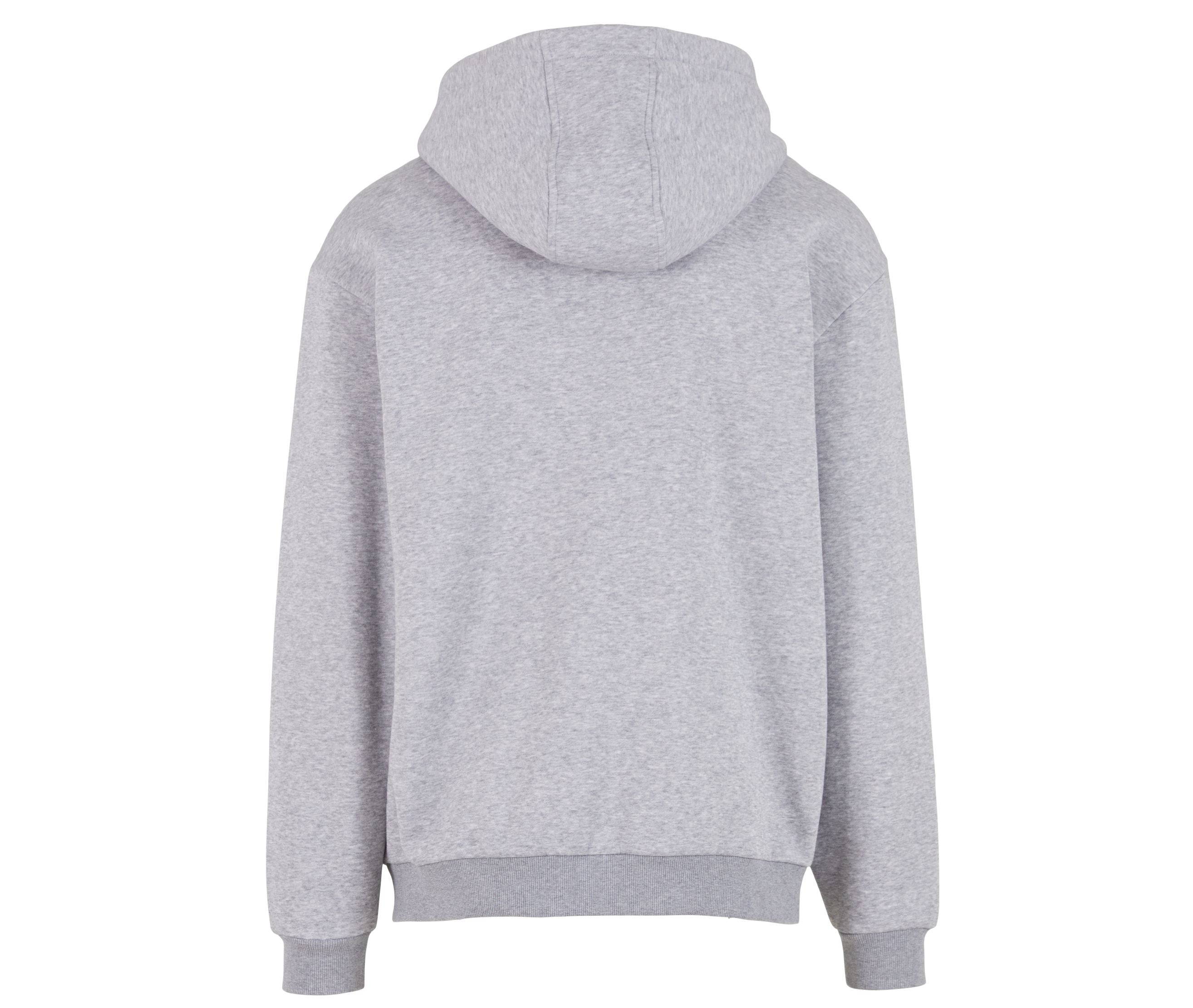 Sweat Capuche Zippé Ample - Heather Grey