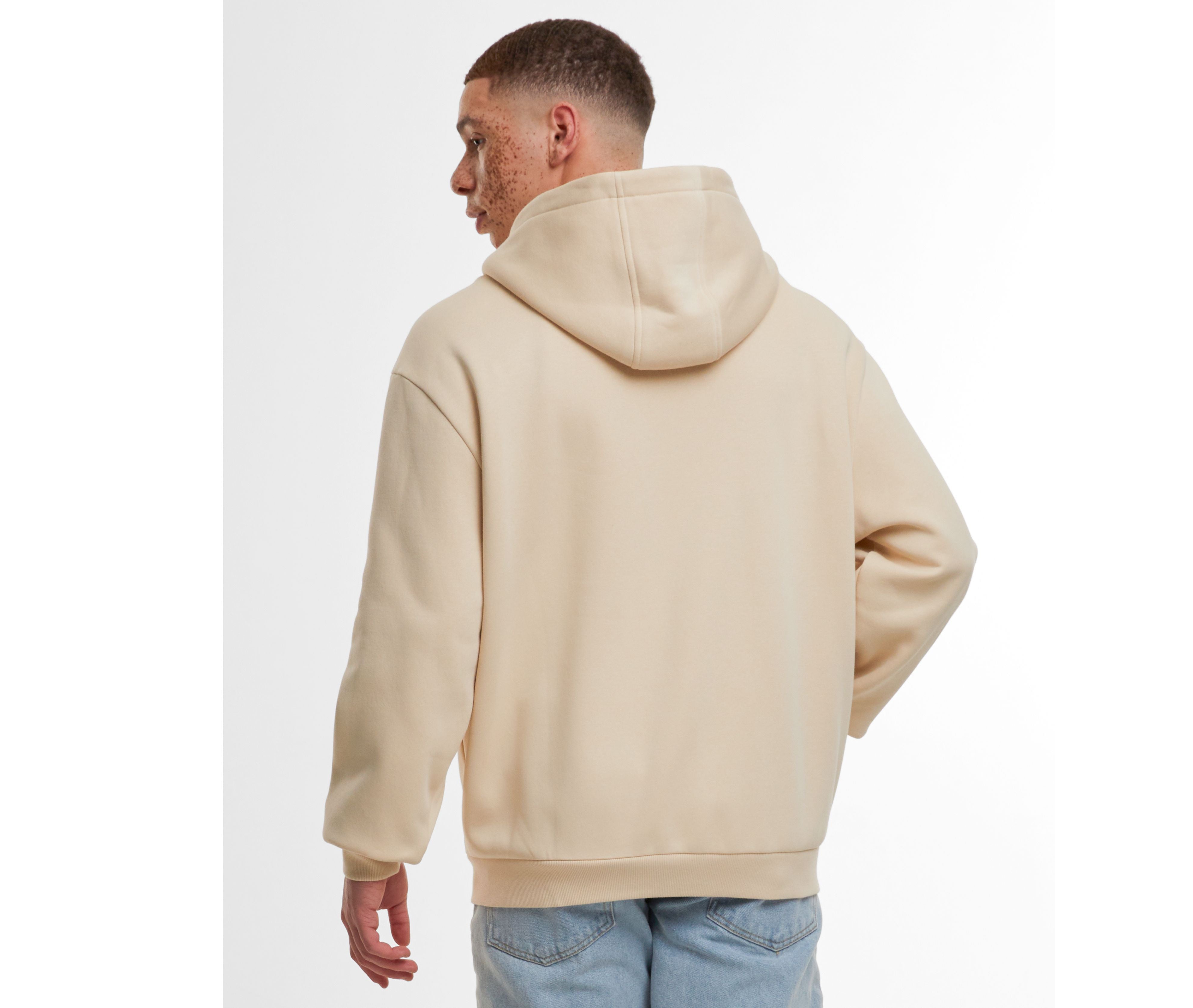 Sweat capuche zippé ample