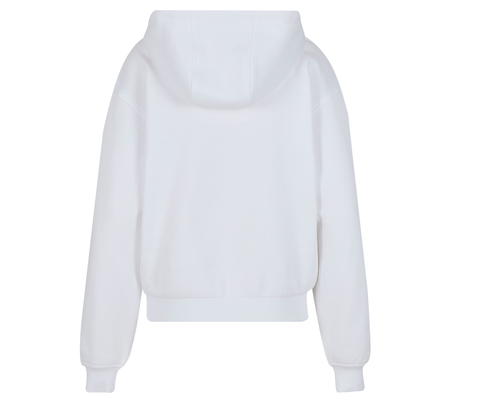 Sweat Capuche Ample Pour Femme - White