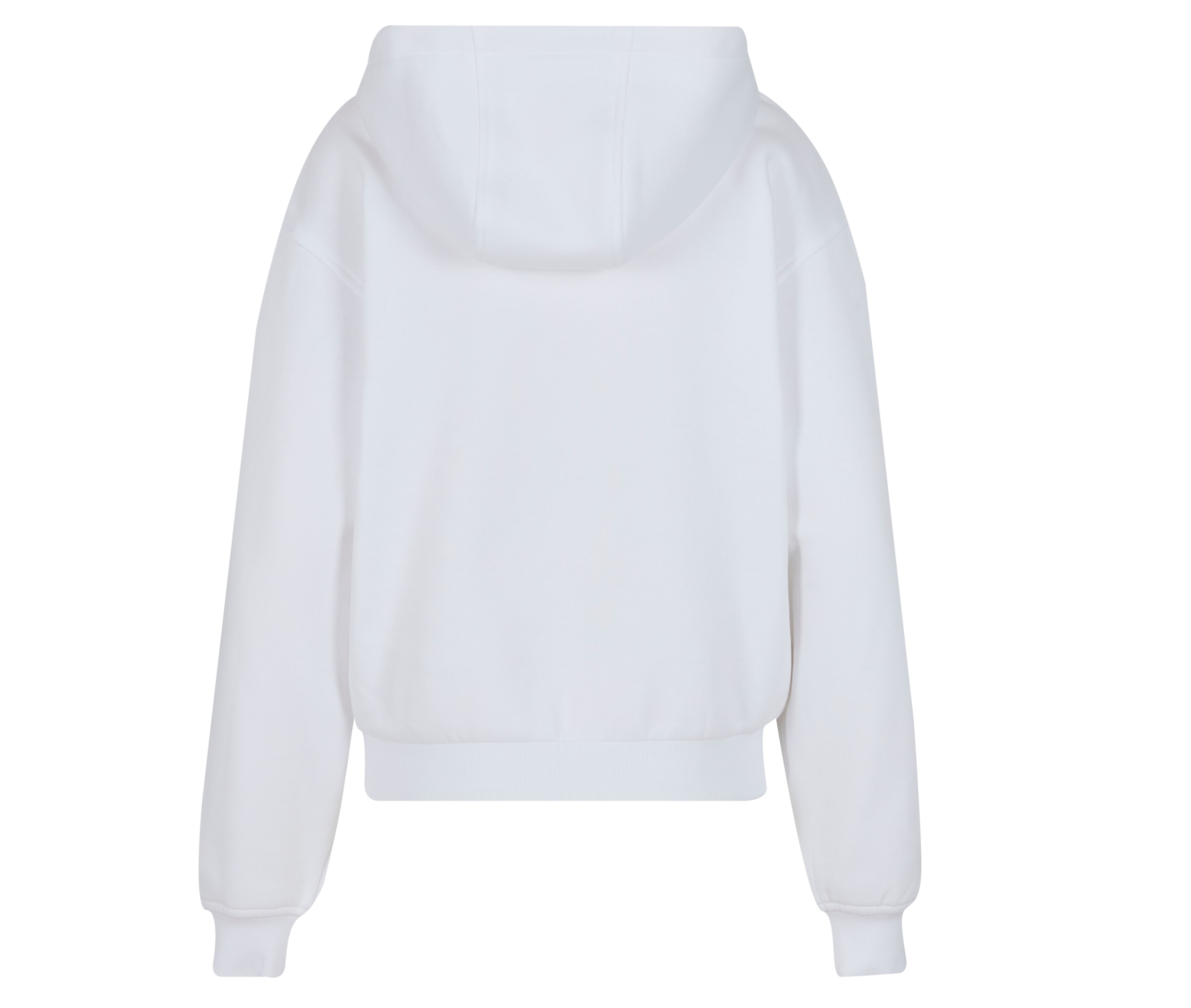 Sweat Capuche Ample Pour Femme - White