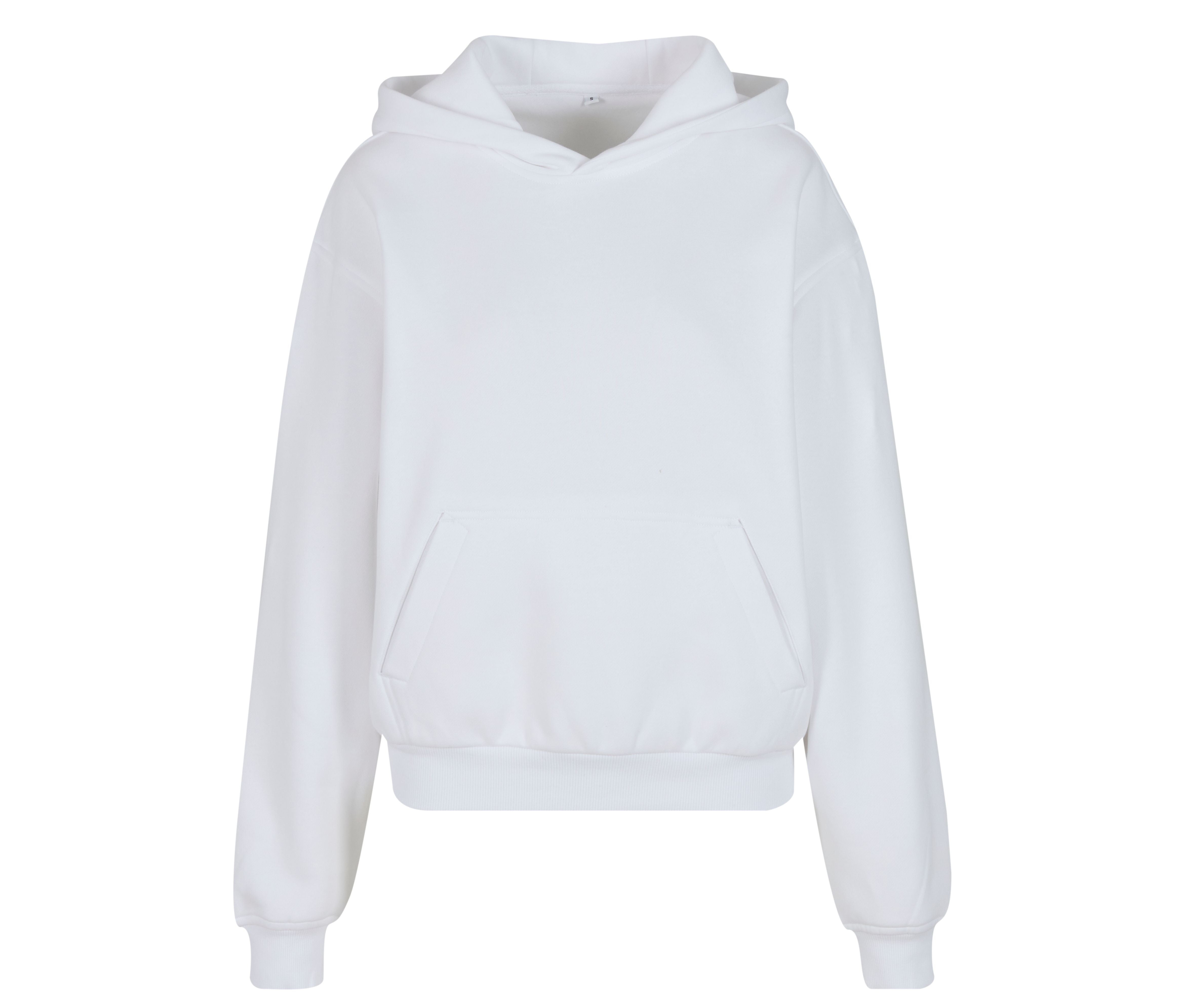 Sweat Capuche Ample Pour Femme - White