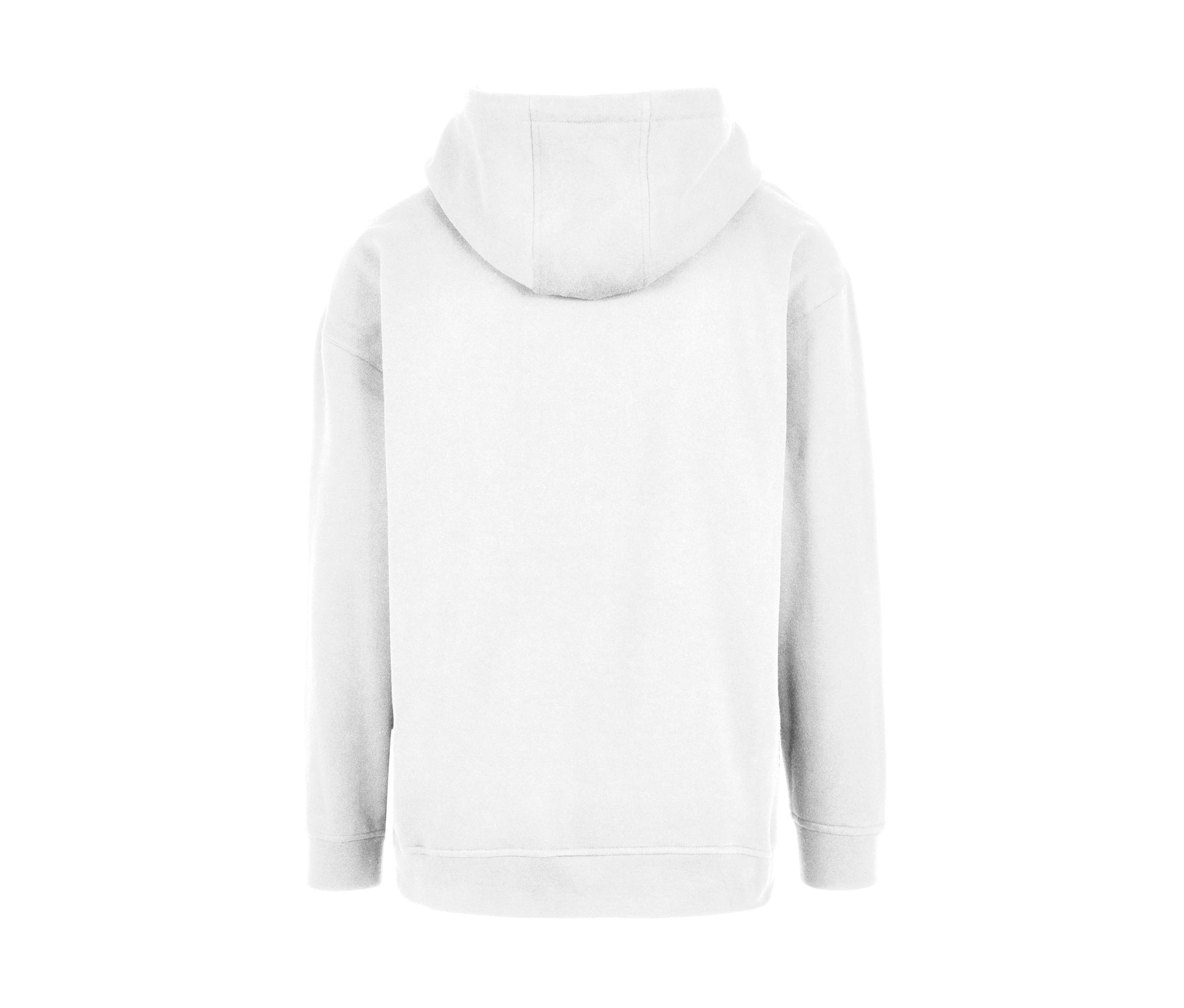 Sweat Capuche Ample - White