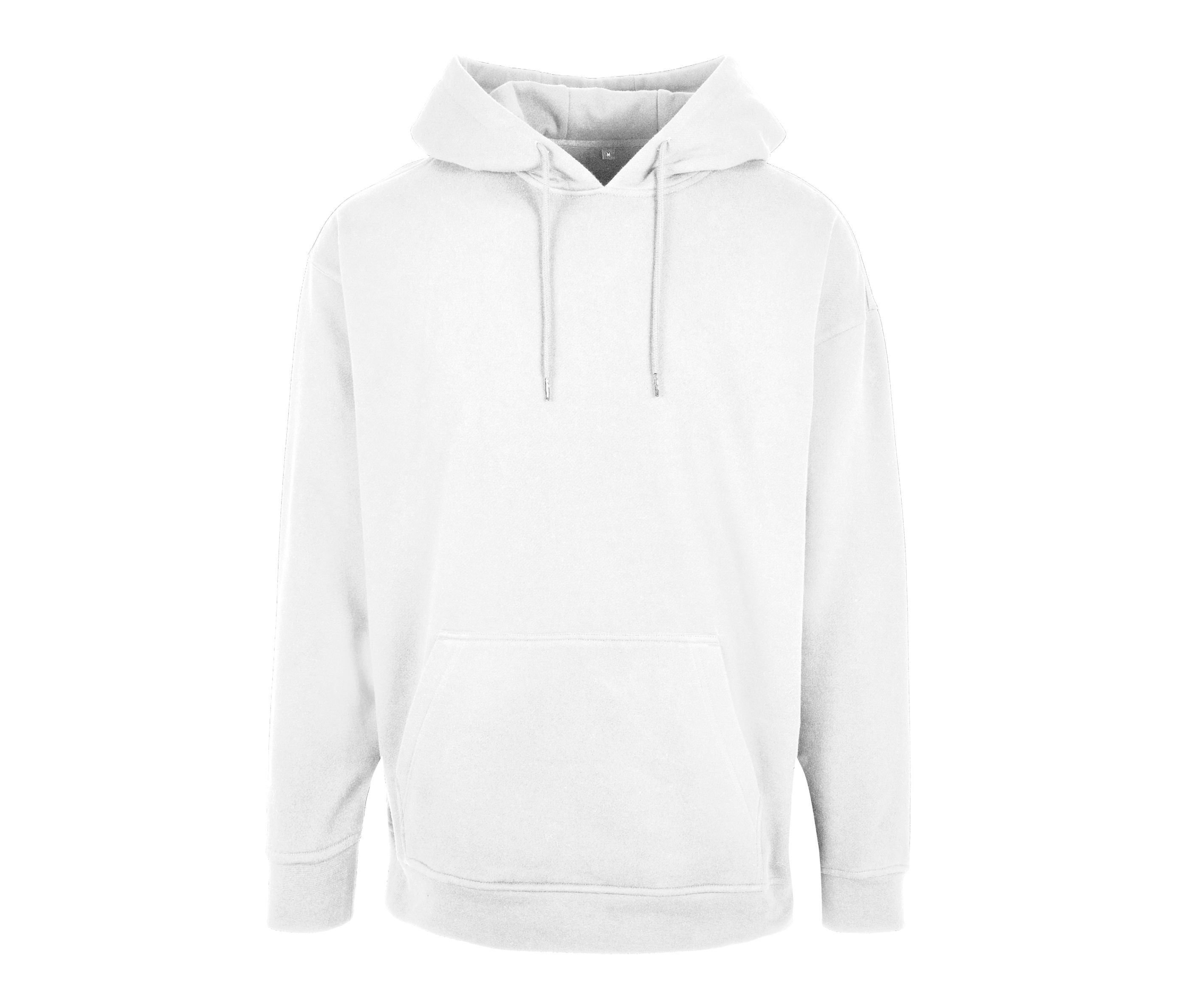 Sweat Capuche Ample - White
