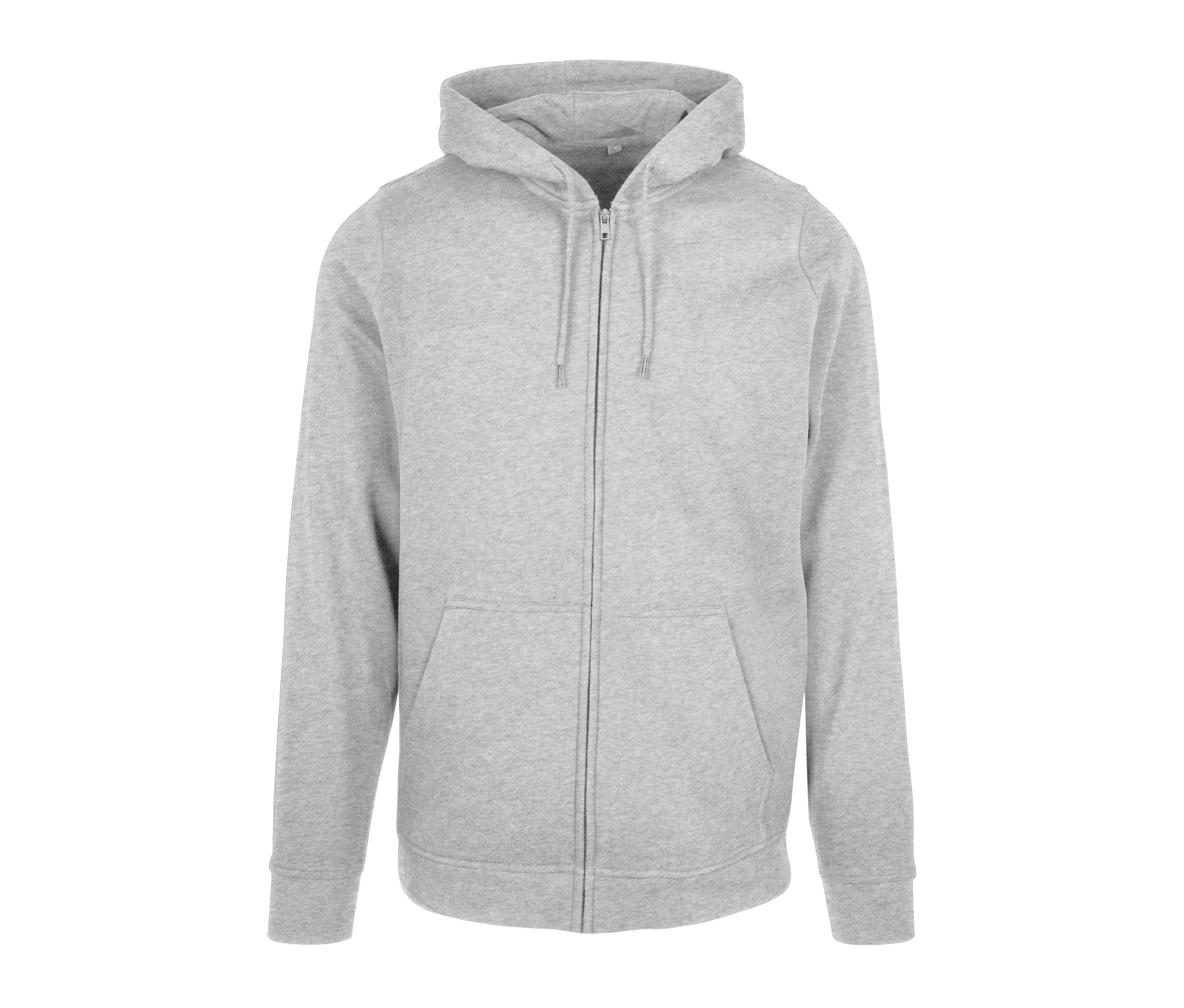 Sweat Capuche Zippé - Heather Grey