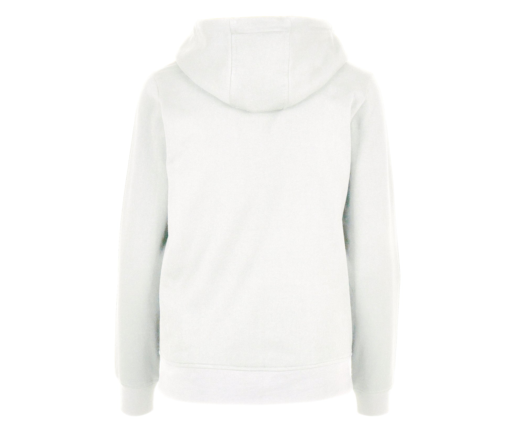 Sweat Capuche Zippé Femme - White