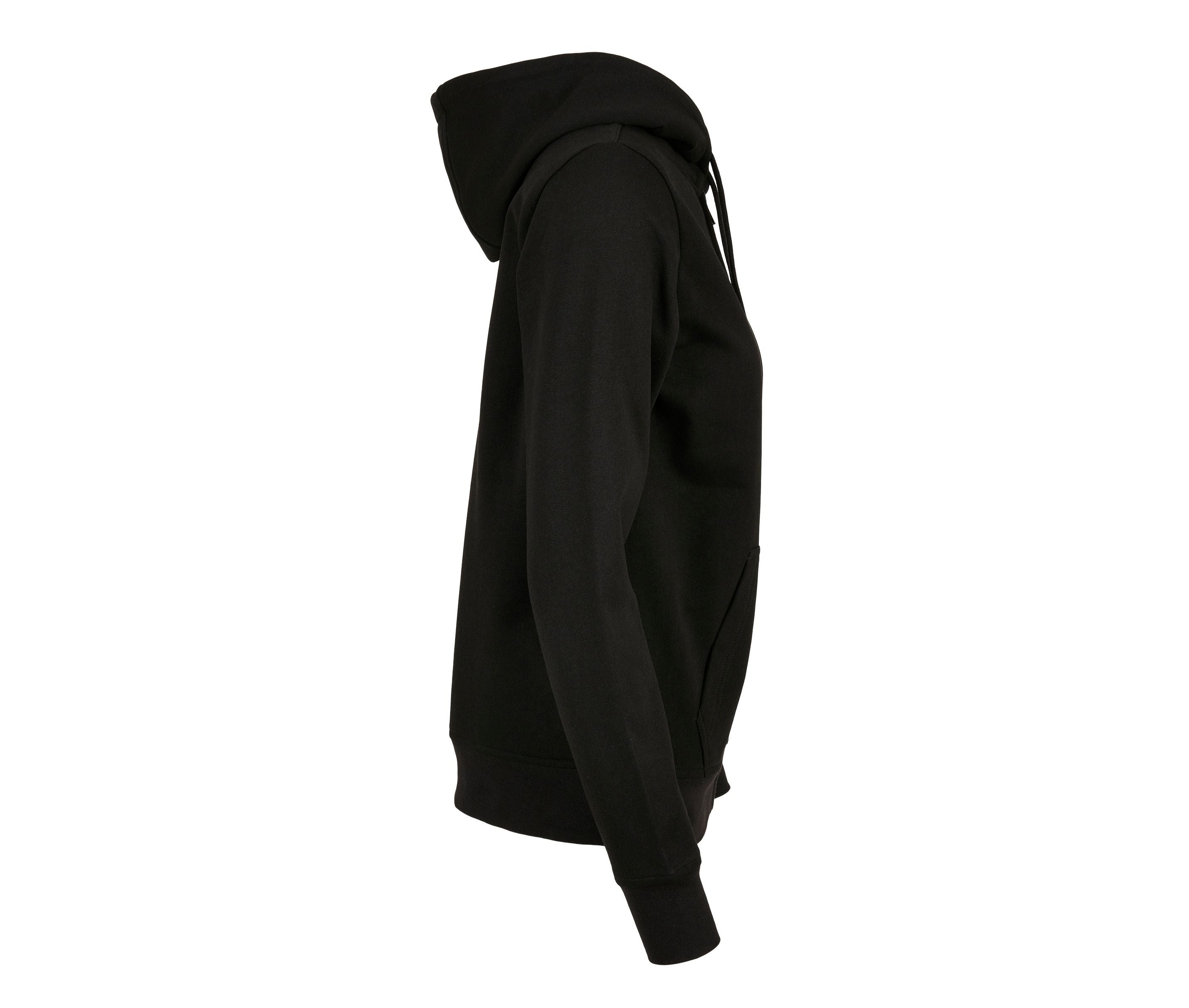 Sweat Capuche Zippé Femme - Black