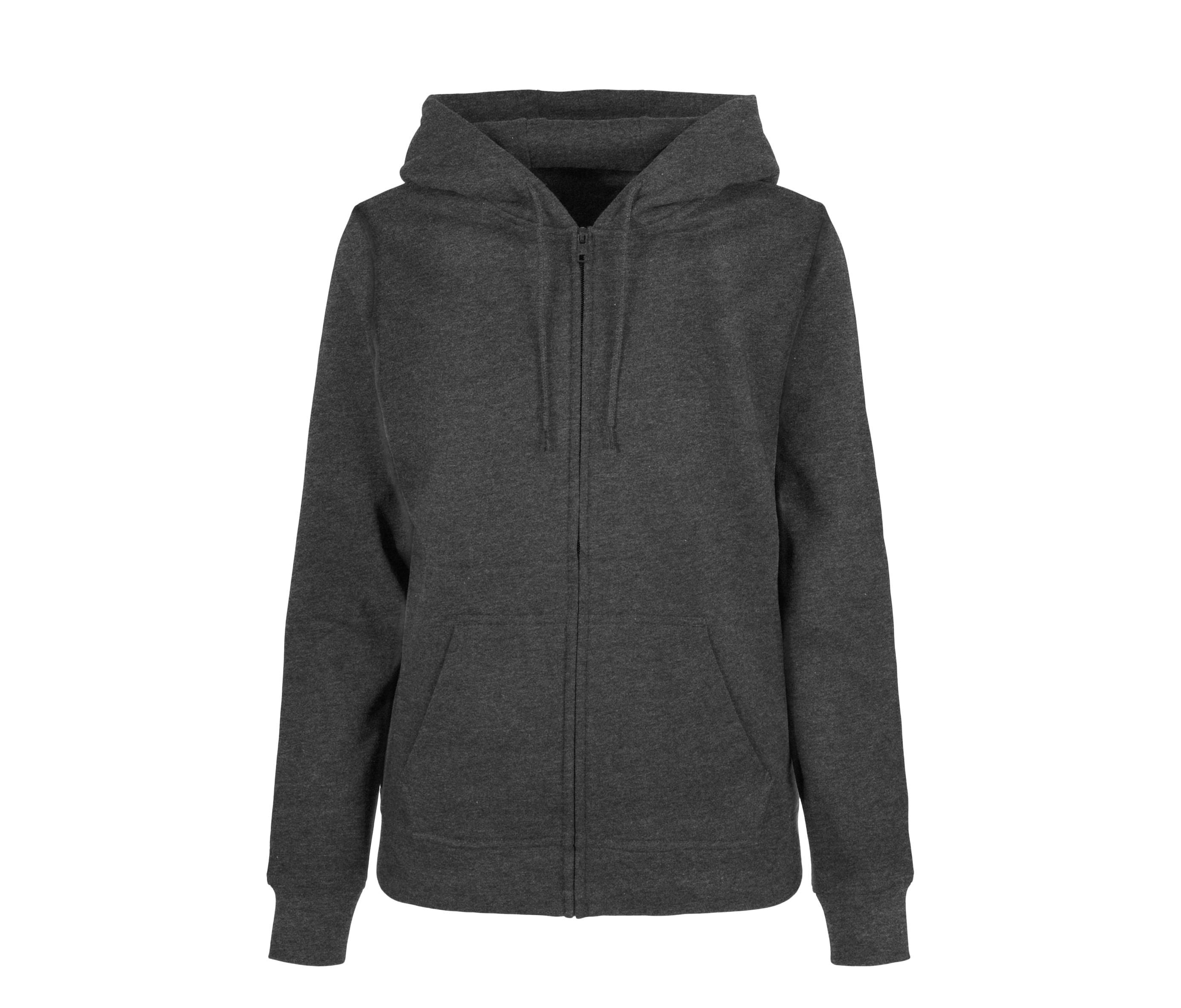 Sweat Capuche Zippé Femme - Charcoal
