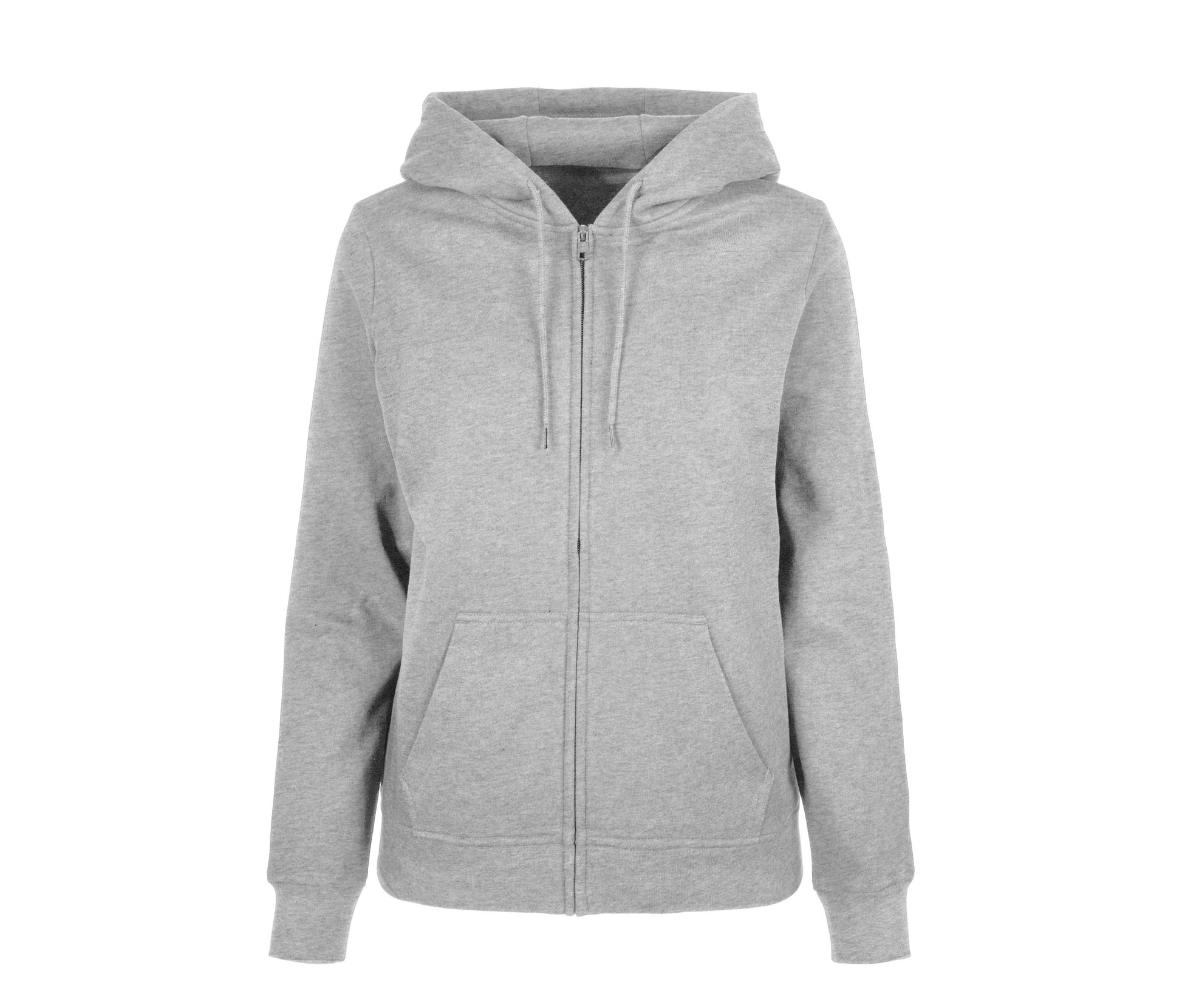 Sweat Capuche Zippé Femme - Heather Grey