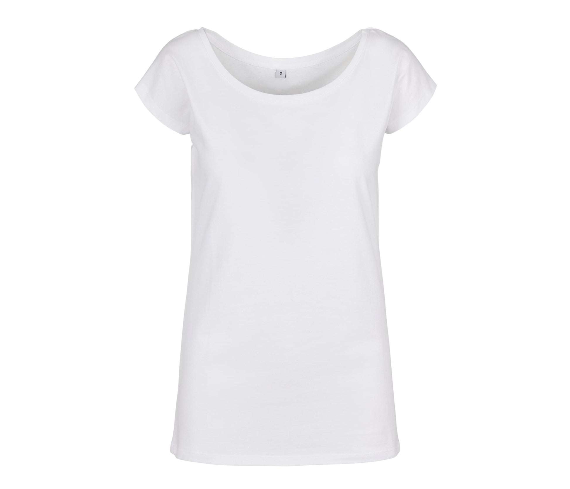 Tee-Shirt Encolure Large - White