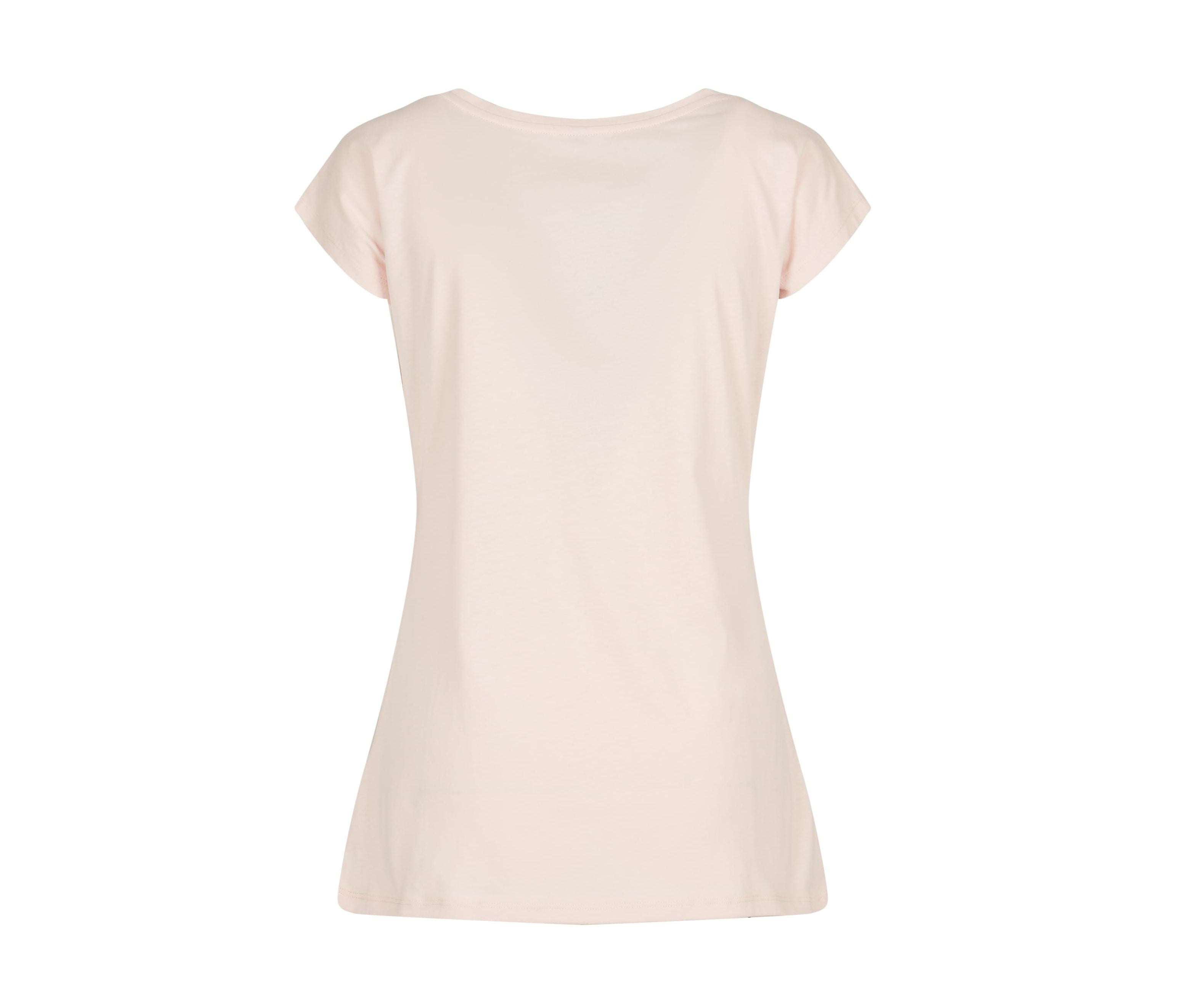 Tee-Shirt Encolure Large - Pink