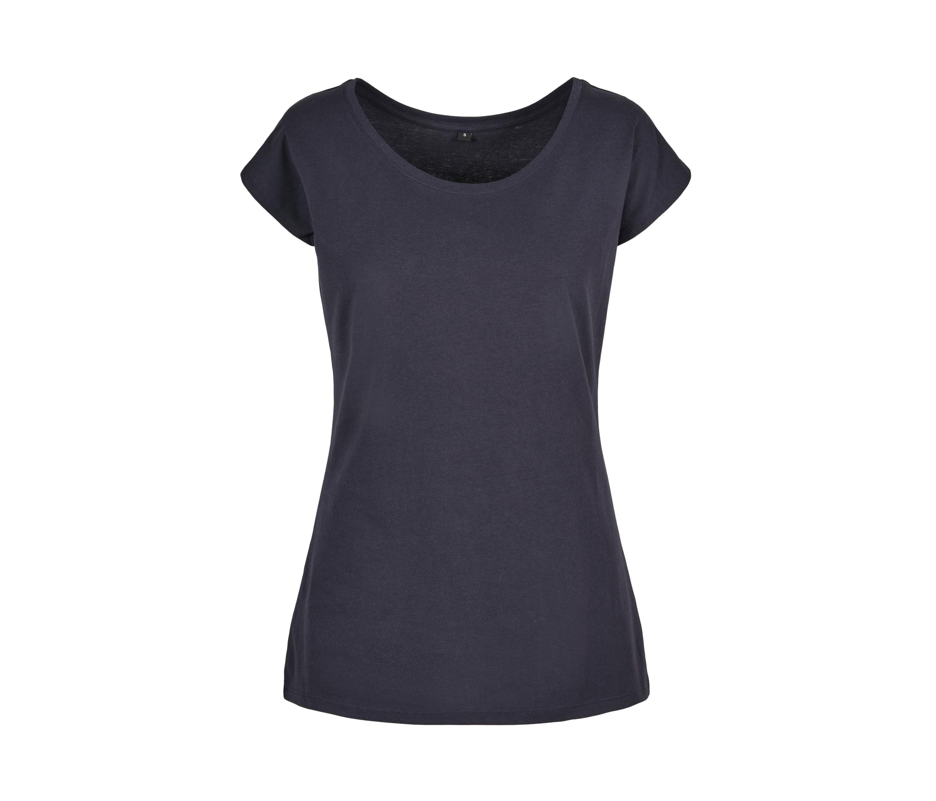 Tee-Shirt Encolure Large - Navy