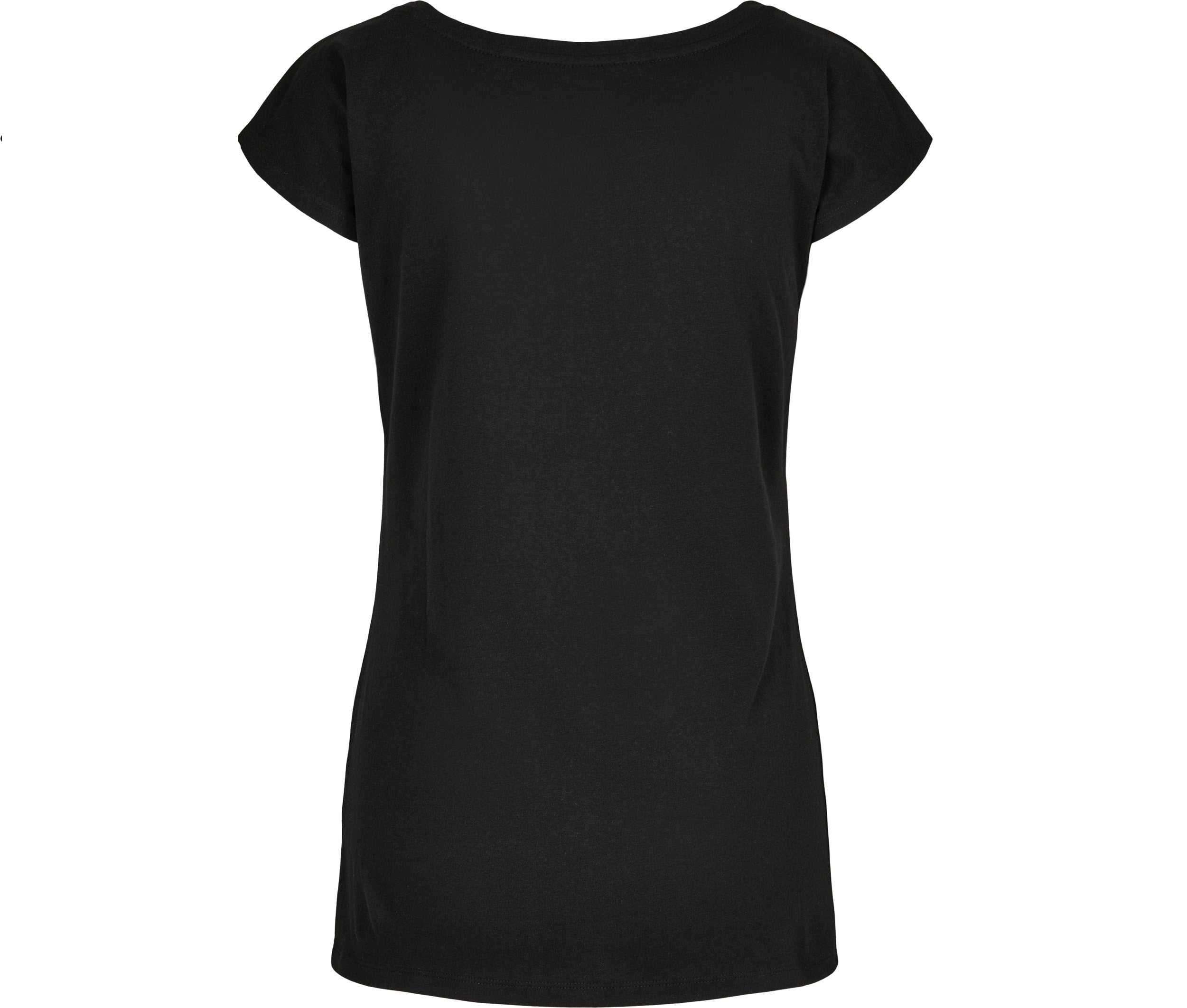 Tee-Shirt Encolure Large - Black