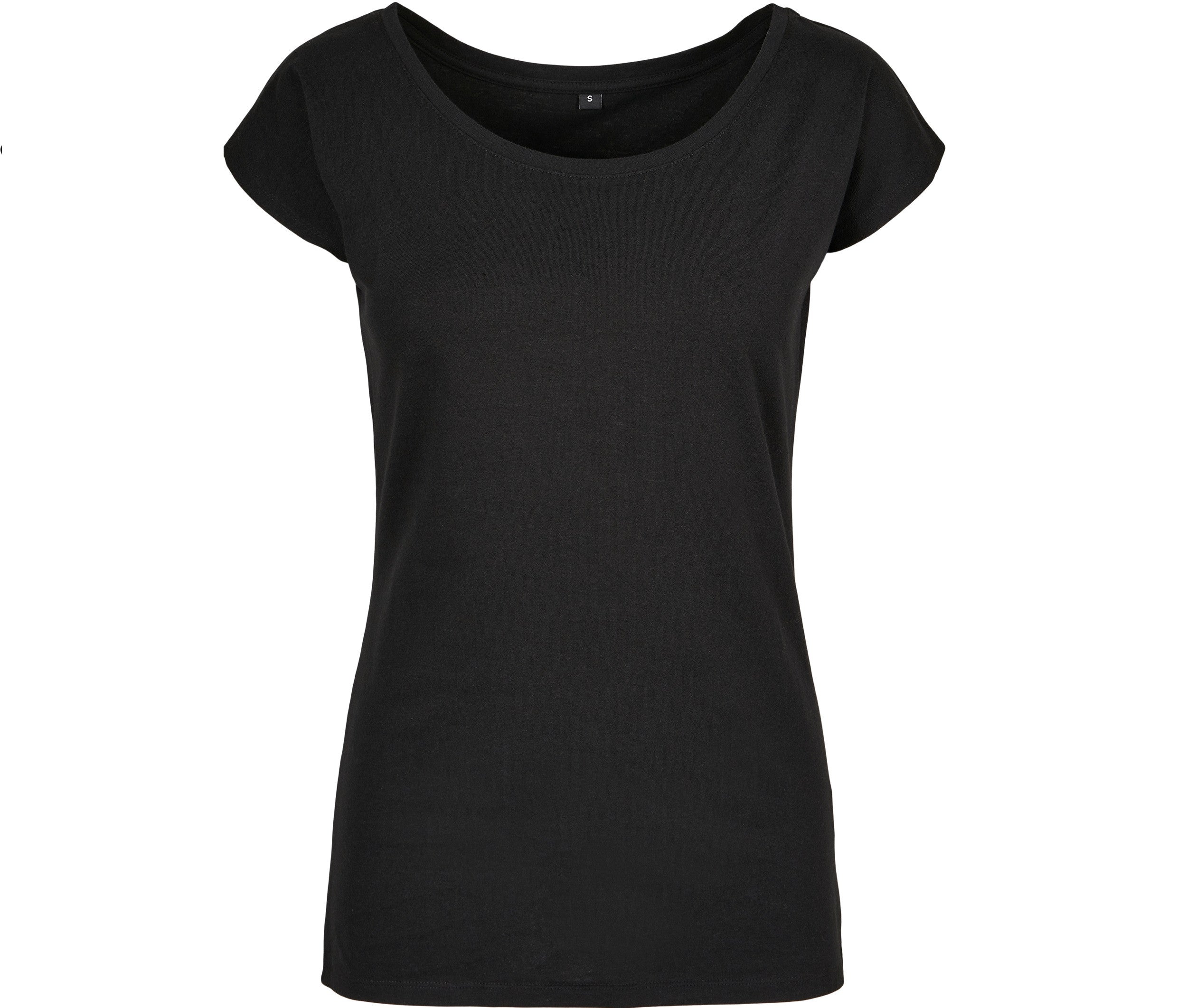 Tee-Shirt Encolure Large - Black