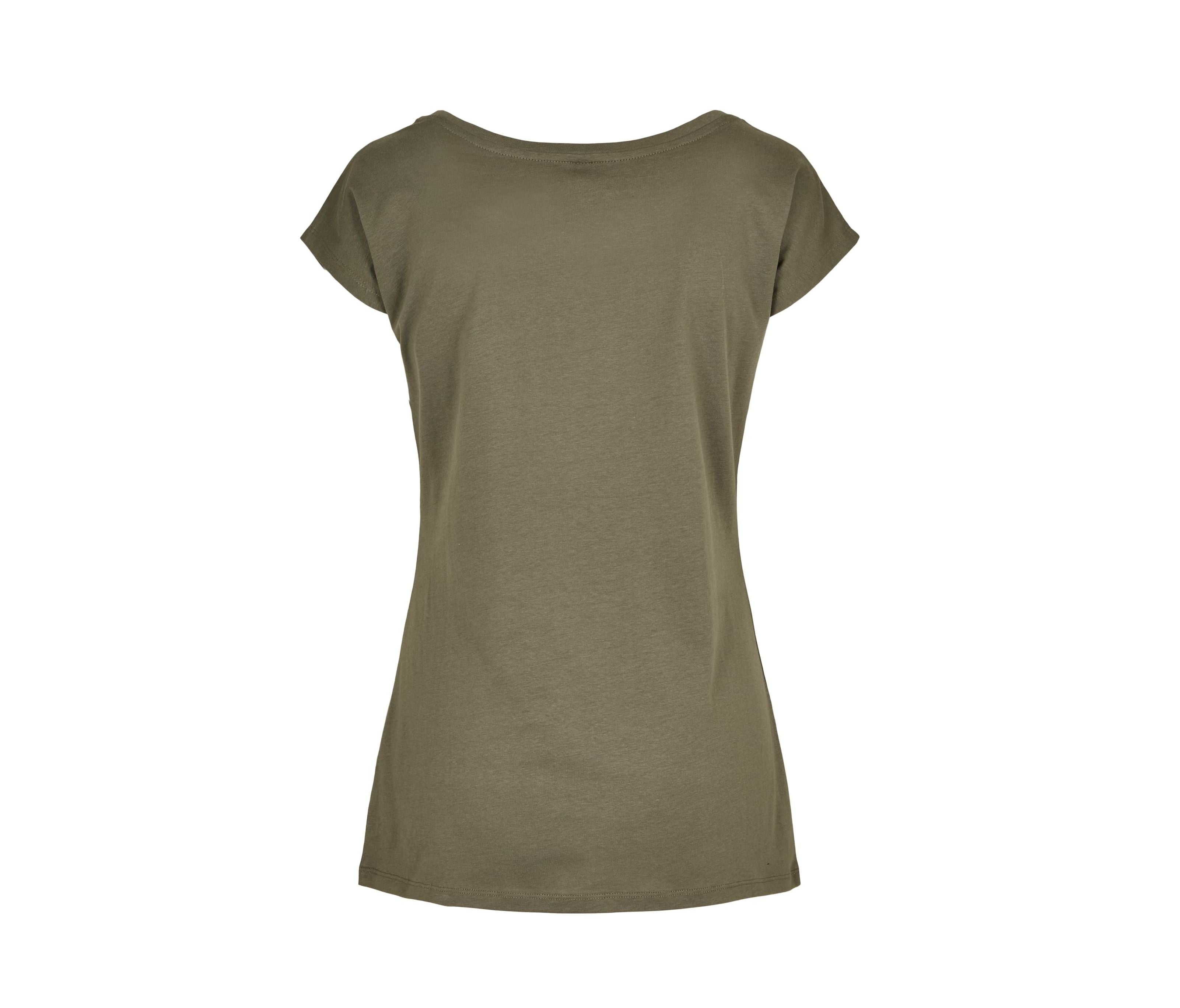 Tee-Shirt Encolure Large - Olive