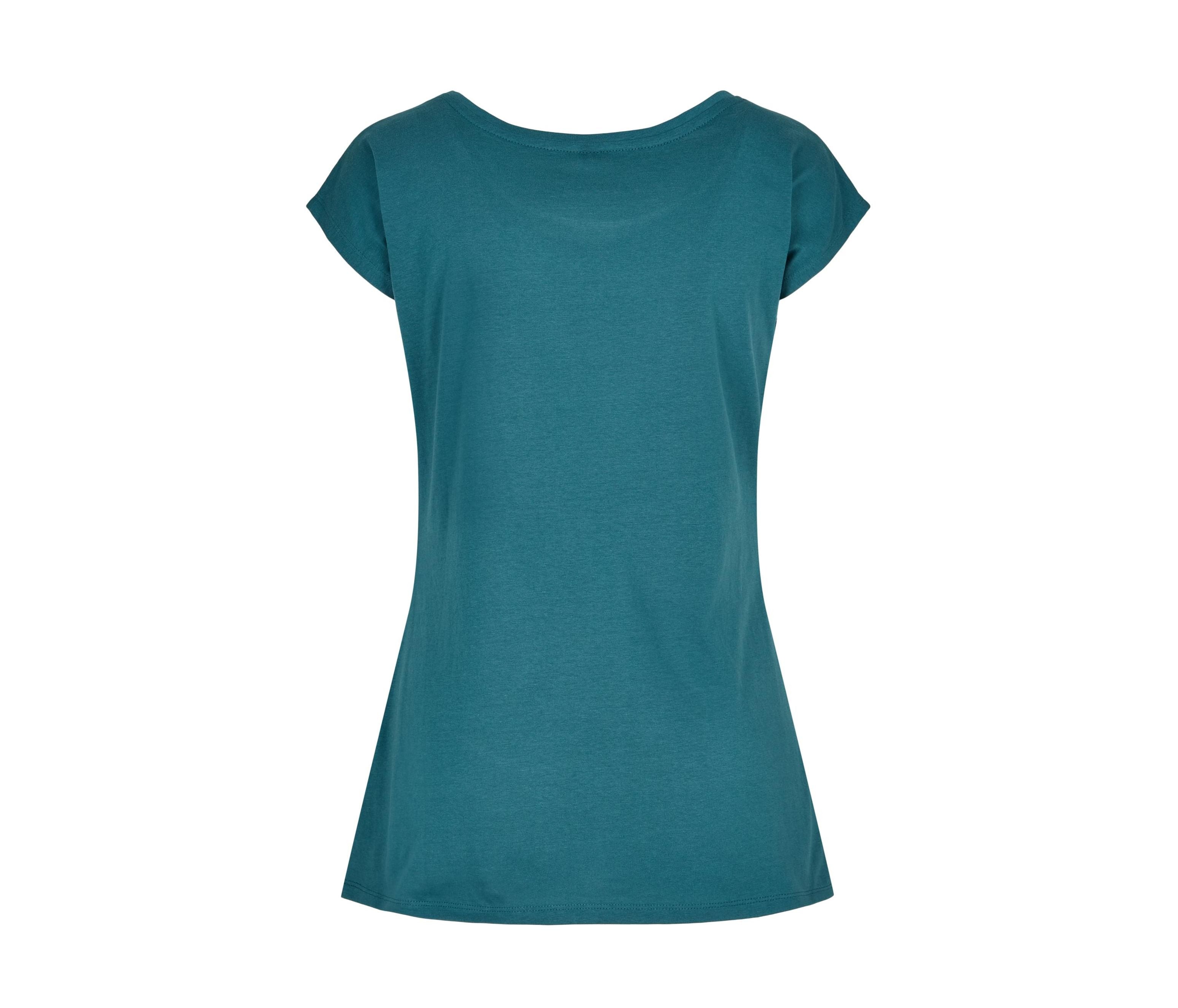 Tee-Shirt Encolure Large - Teal