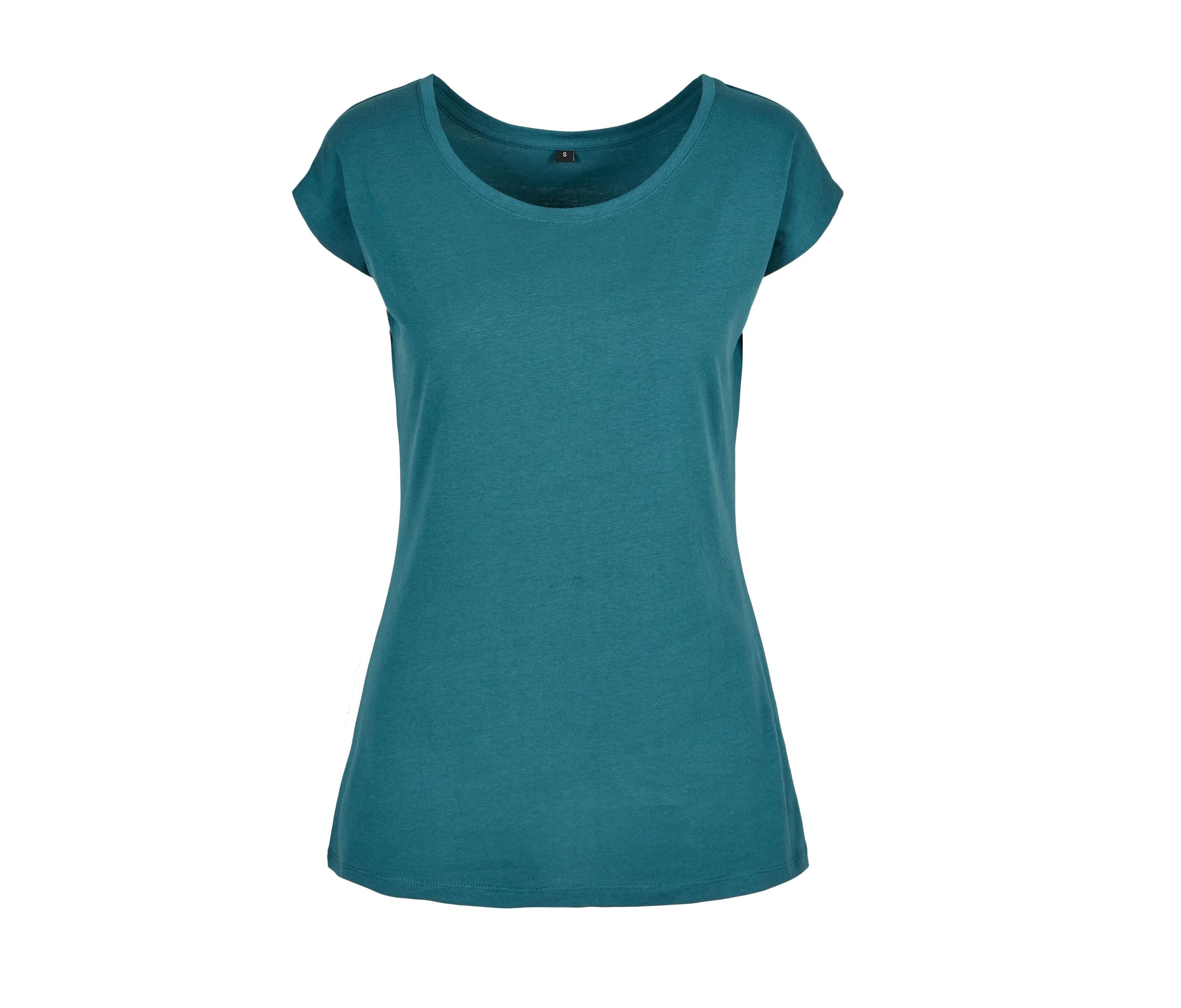 Tee-Shirt Encolure Large - Teal