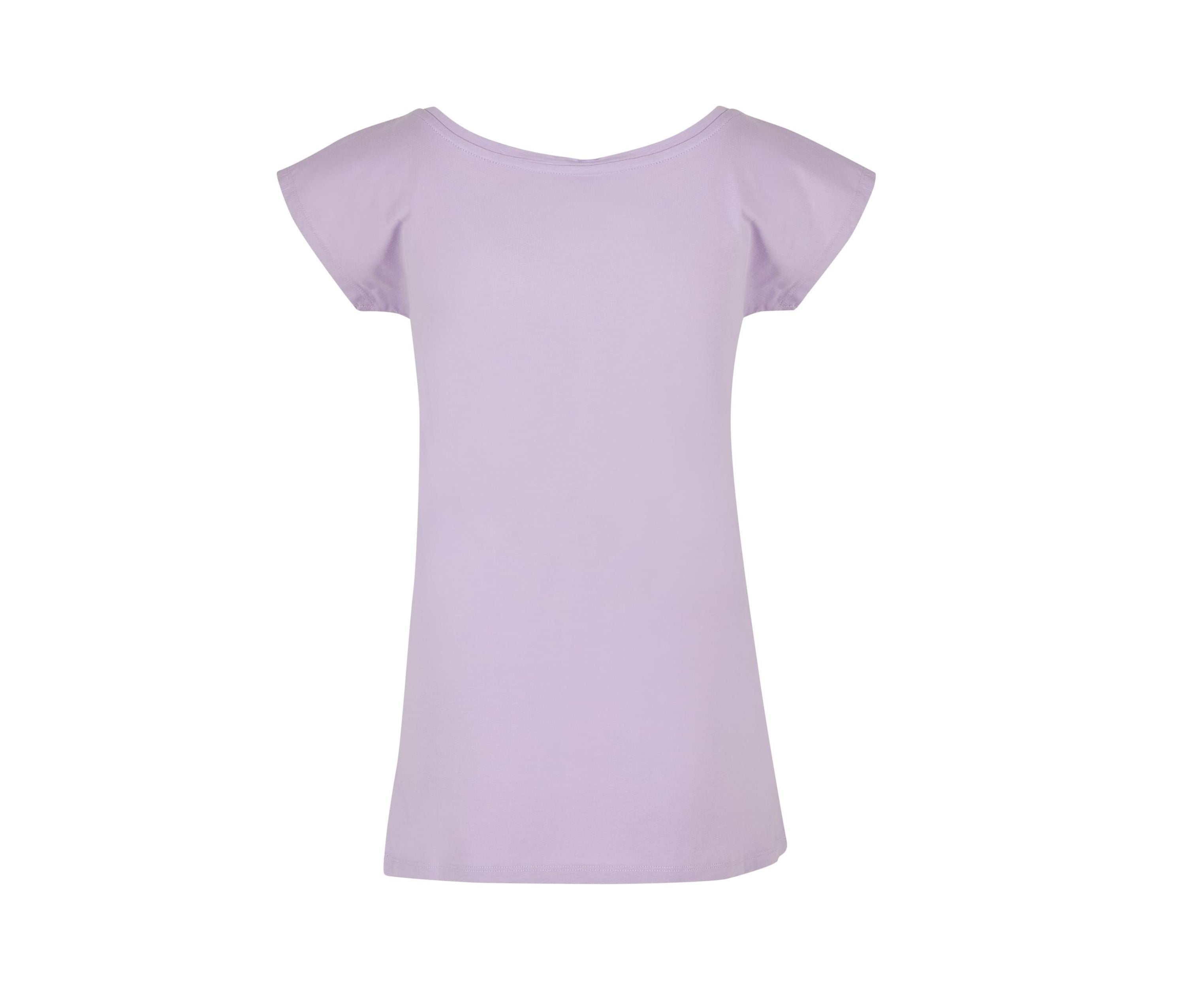 Tee-Shirt Encolure Large - Lilac