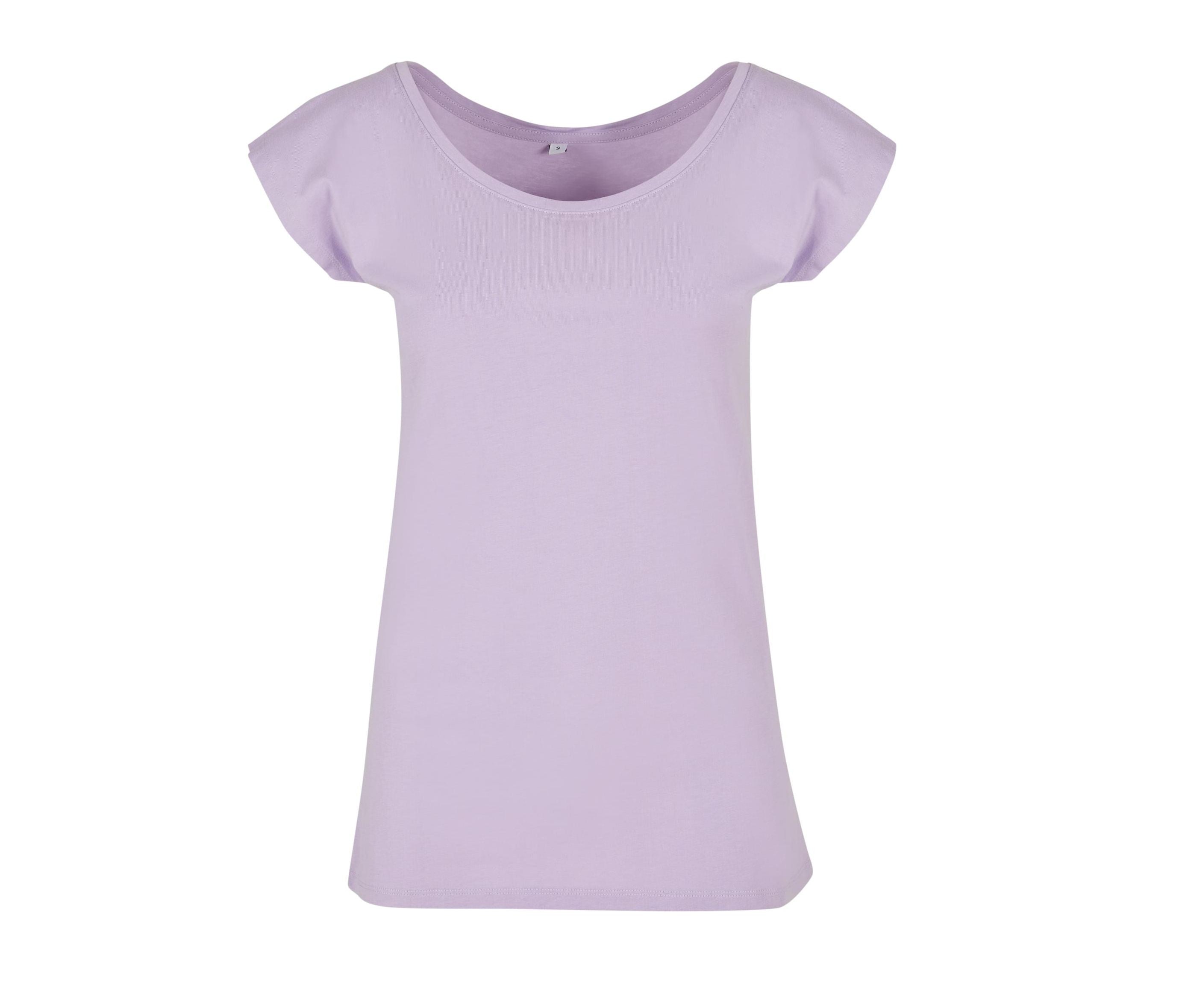 Tee-Shirt Encolure Large - Lilac