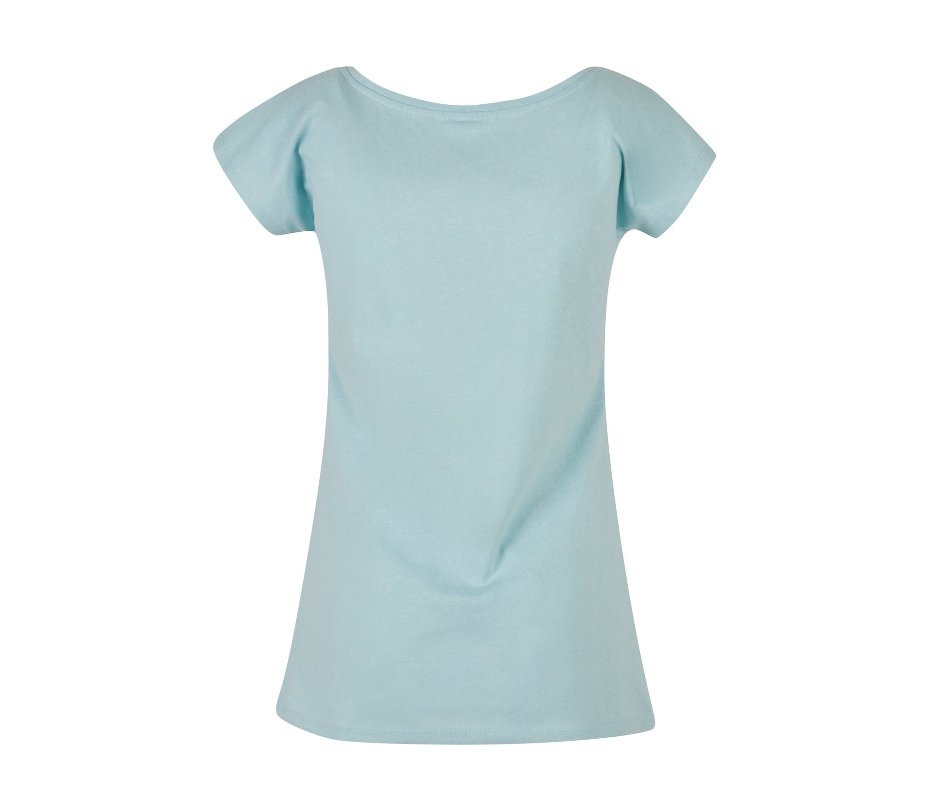 Tee-Shirt Encolure Large - Ocean Blue